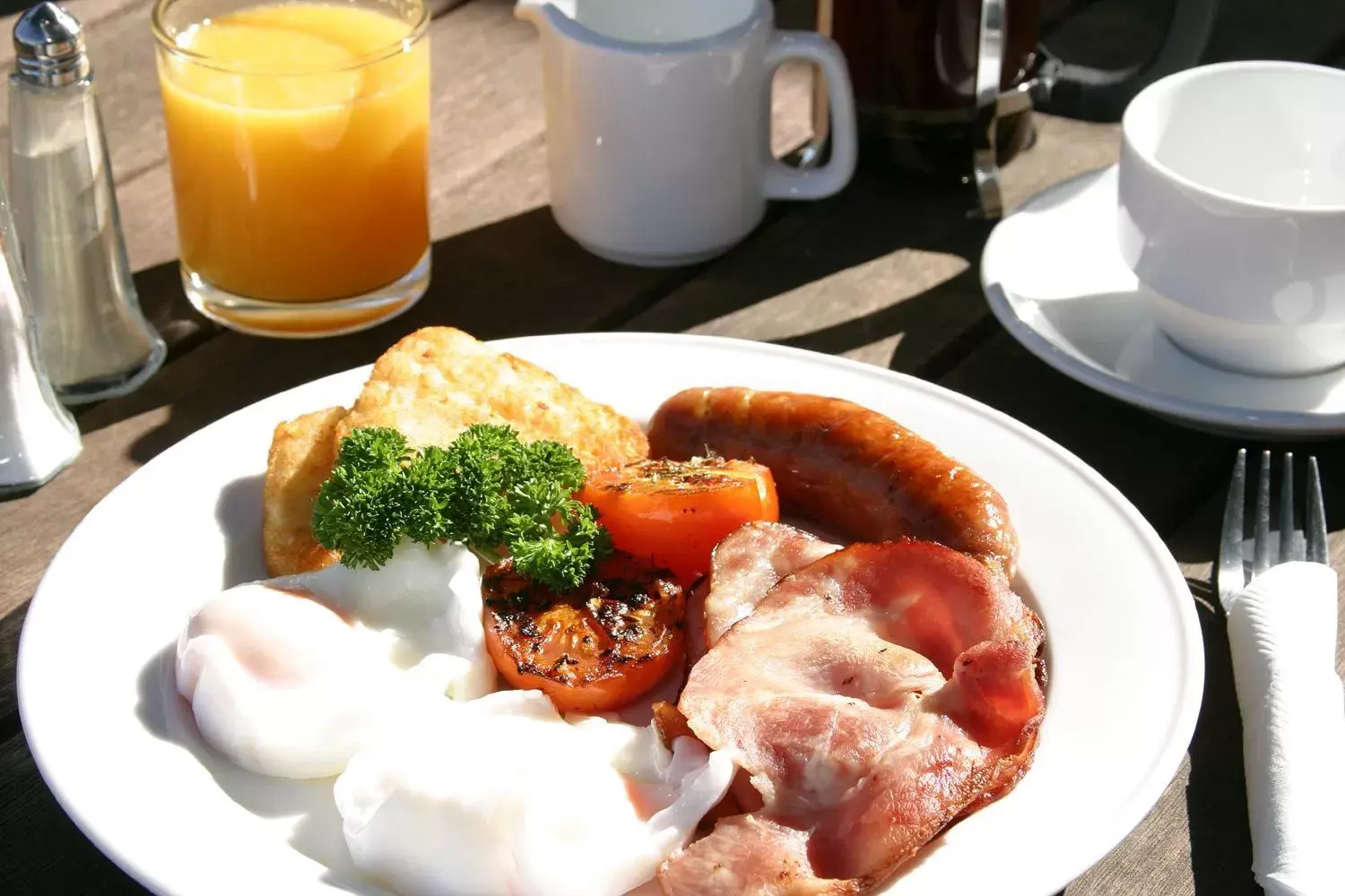 Breakfast in Barringtons Motor Lodge