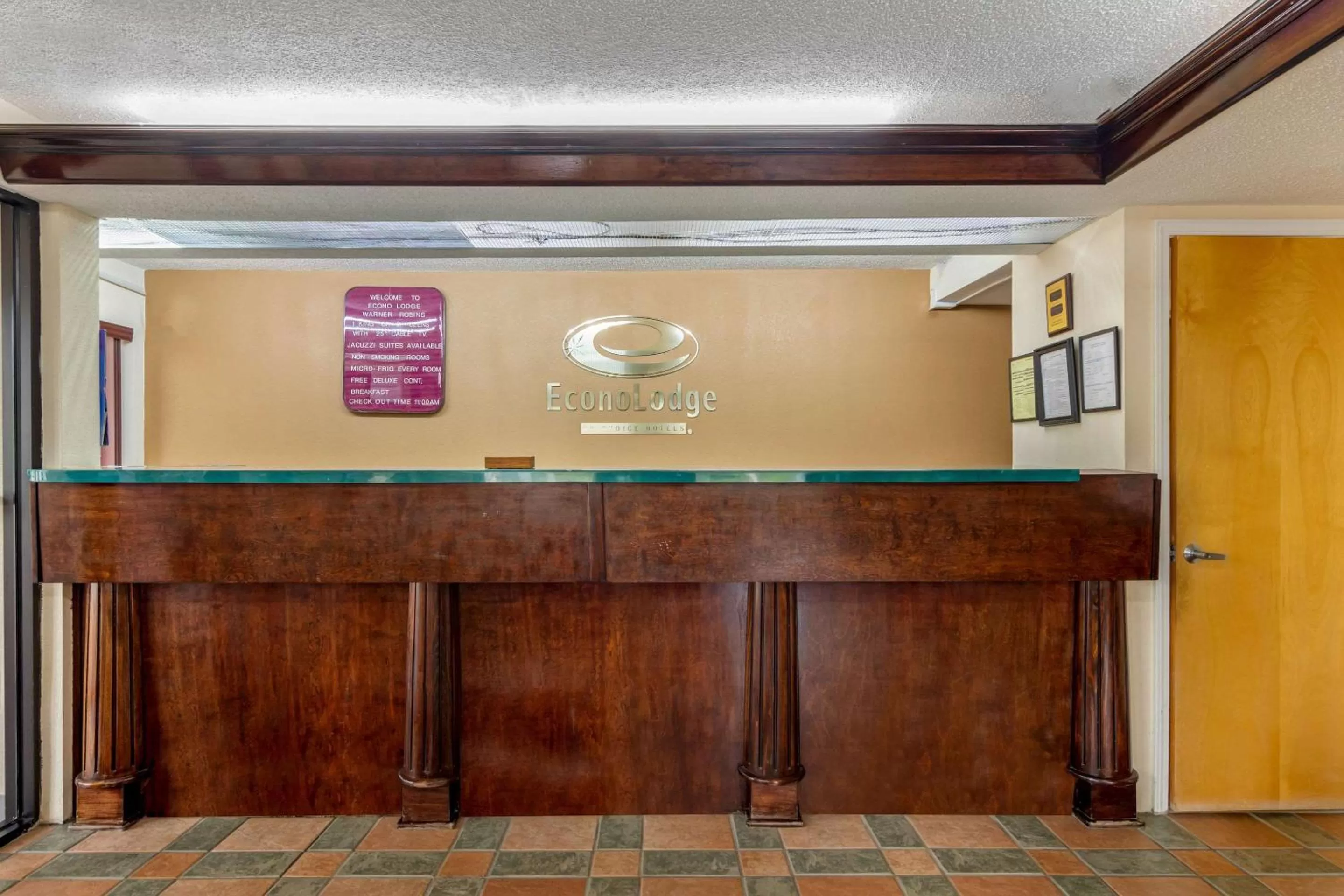 Lobby or reception in Econo Lodge Byron - Warner Robins