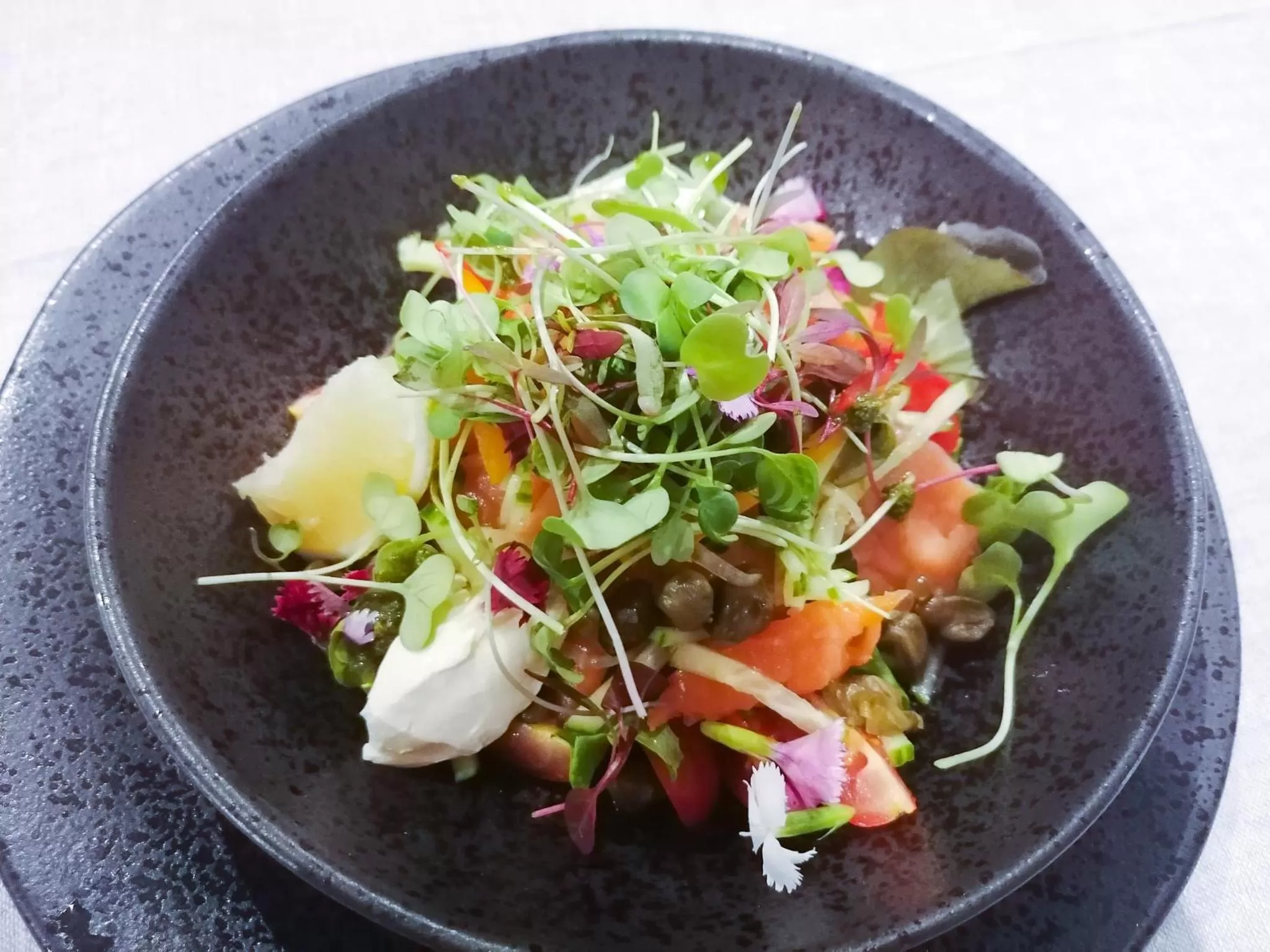 Food in Endless Horizons Boutique Hotel