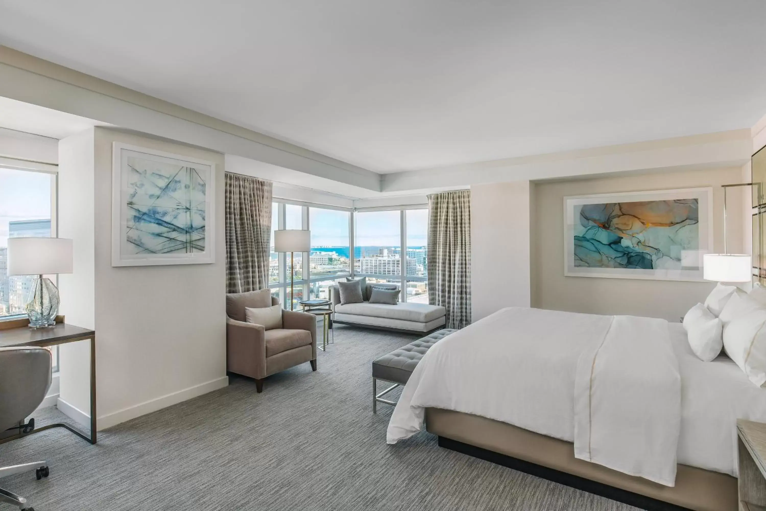 Bedroom in The Westin Boston Seaport District