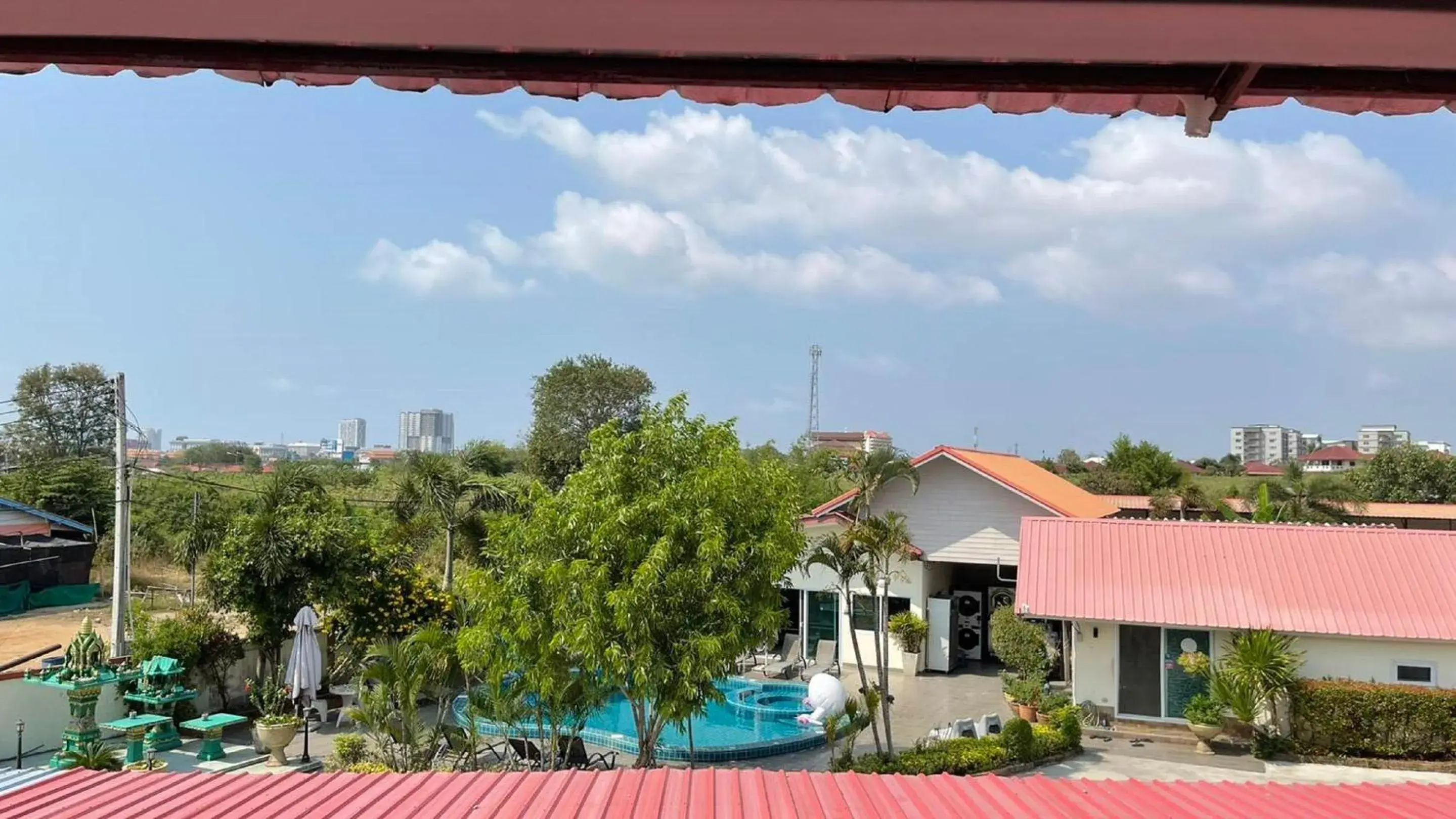 View (from property/room), Pool View in Baan Kaew Ruen Kwan