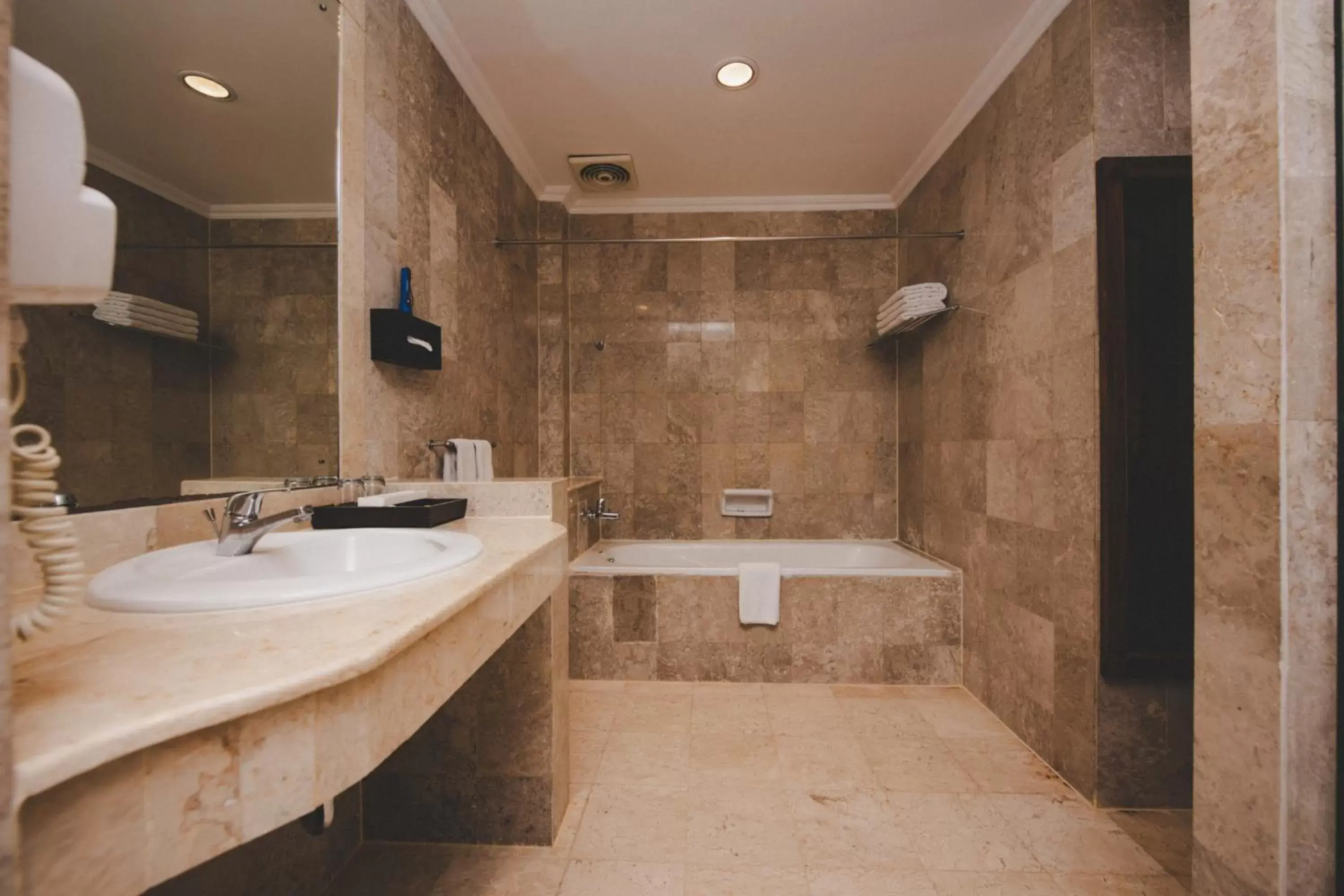 Bathroom in Hotel Kumala Pantai - CHSE Certified