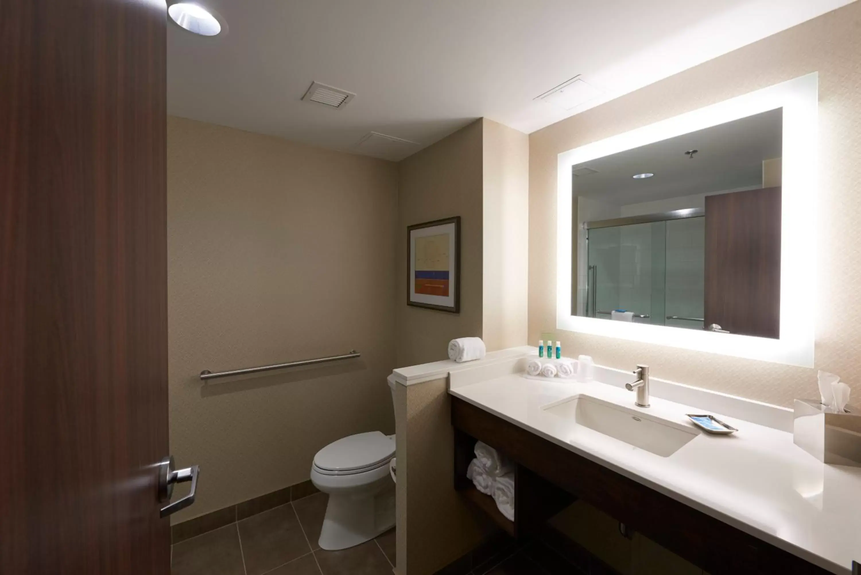 Photo of the whole room, Bathroom in Holiday Inn Express & Suites St. John's Airport, an IHG Hotel