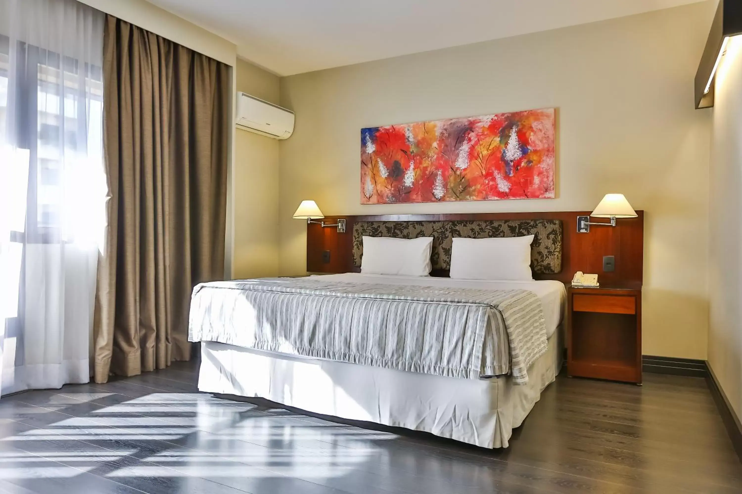 Bed in Double Tree by Hilton São Paulo Itaim Bed in Double Tree by Hilton São Paulo Itaim