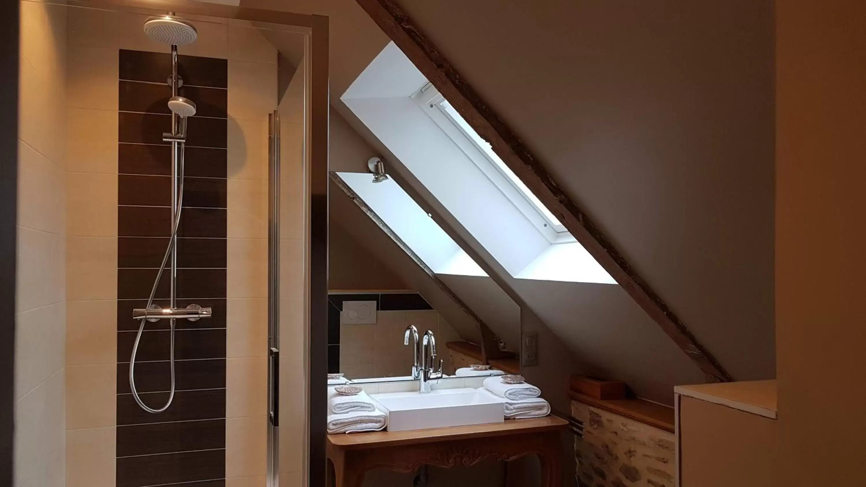 Bathroom in Le Manoir de la Bigotière