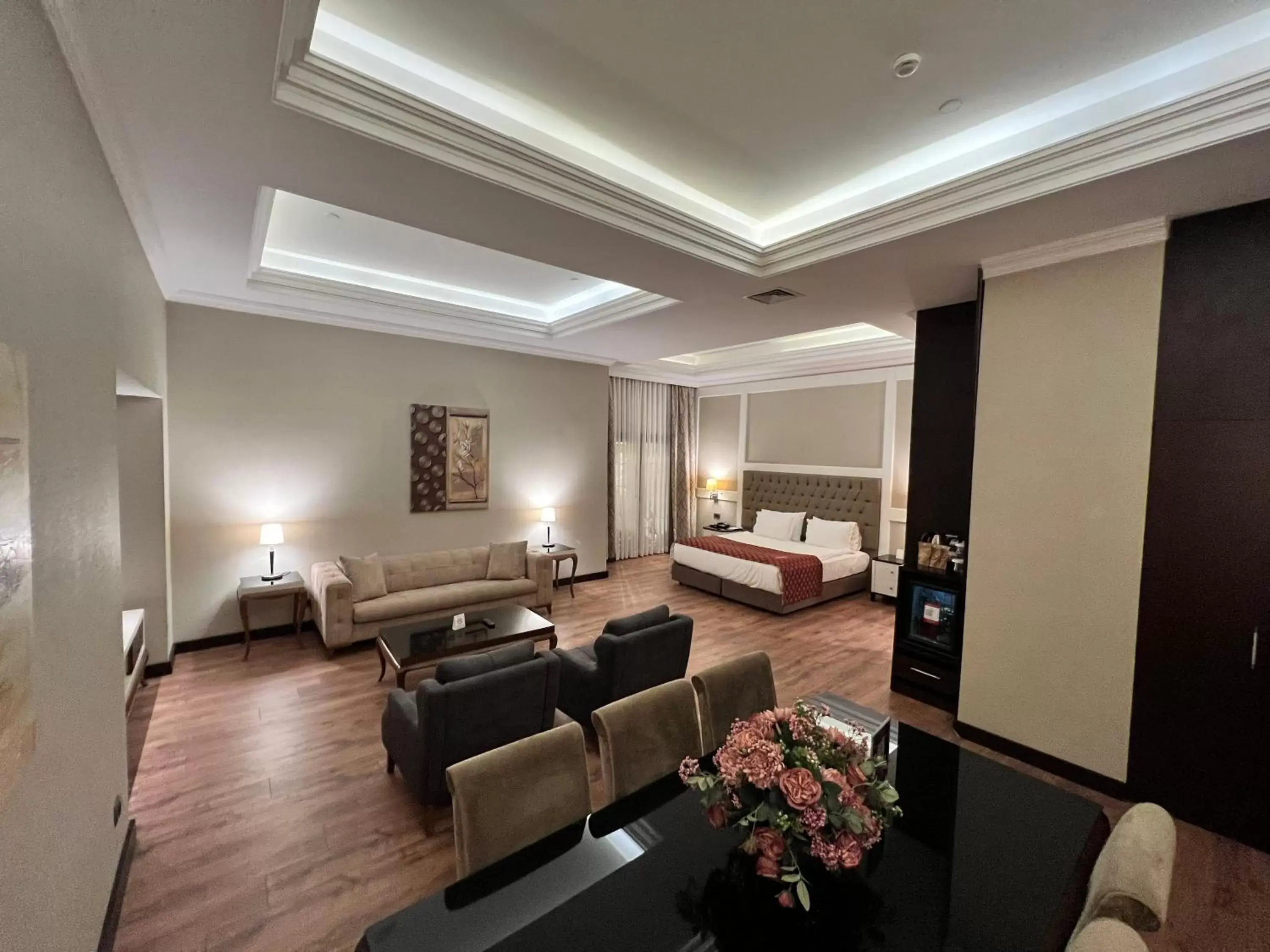 Bed, Seating Area in Ramada Hotel & Suites by Wyndham Istanbul Merter