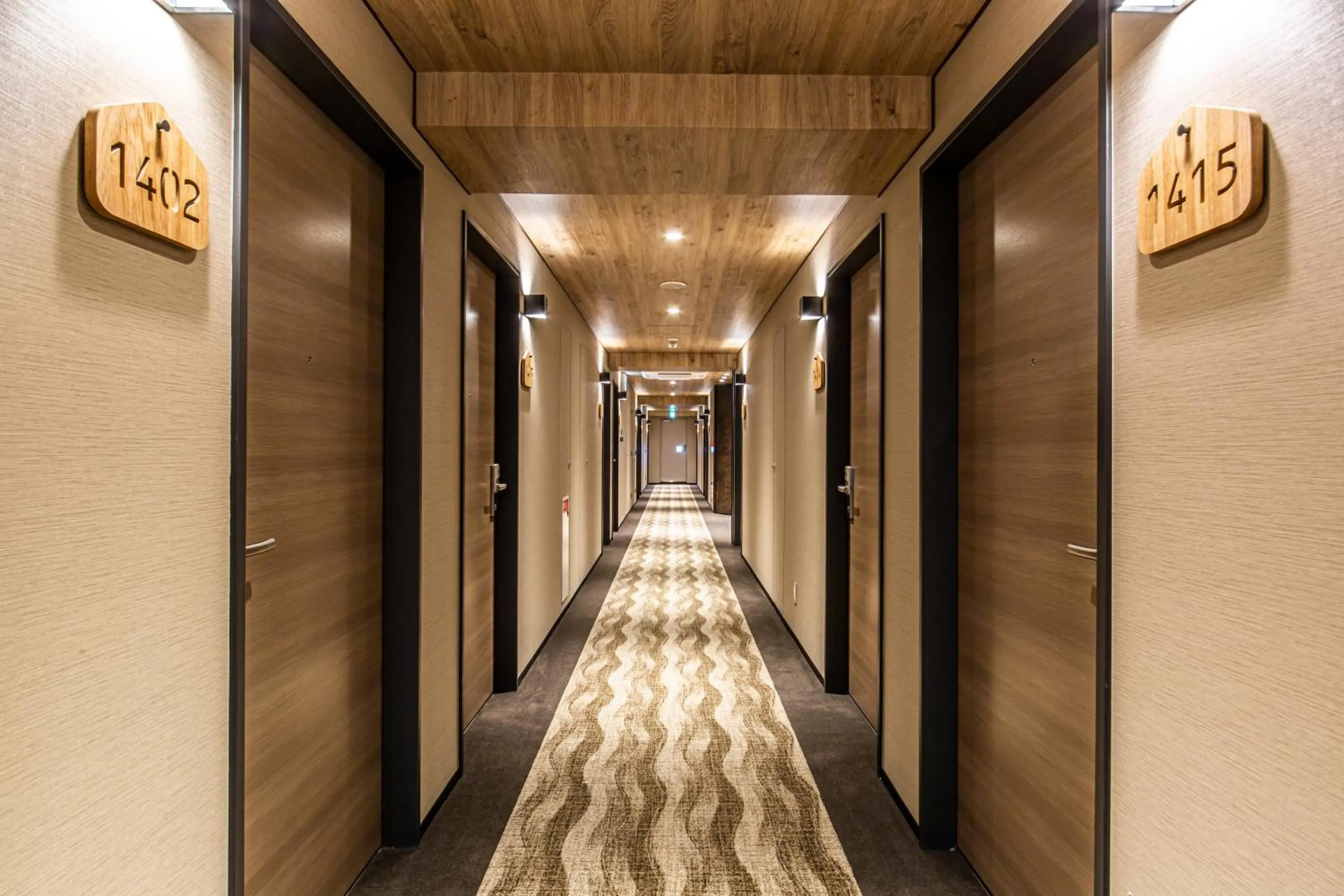 Communal lounge/ TV room in HOTEL AMANEK Kamata-Eki Mae