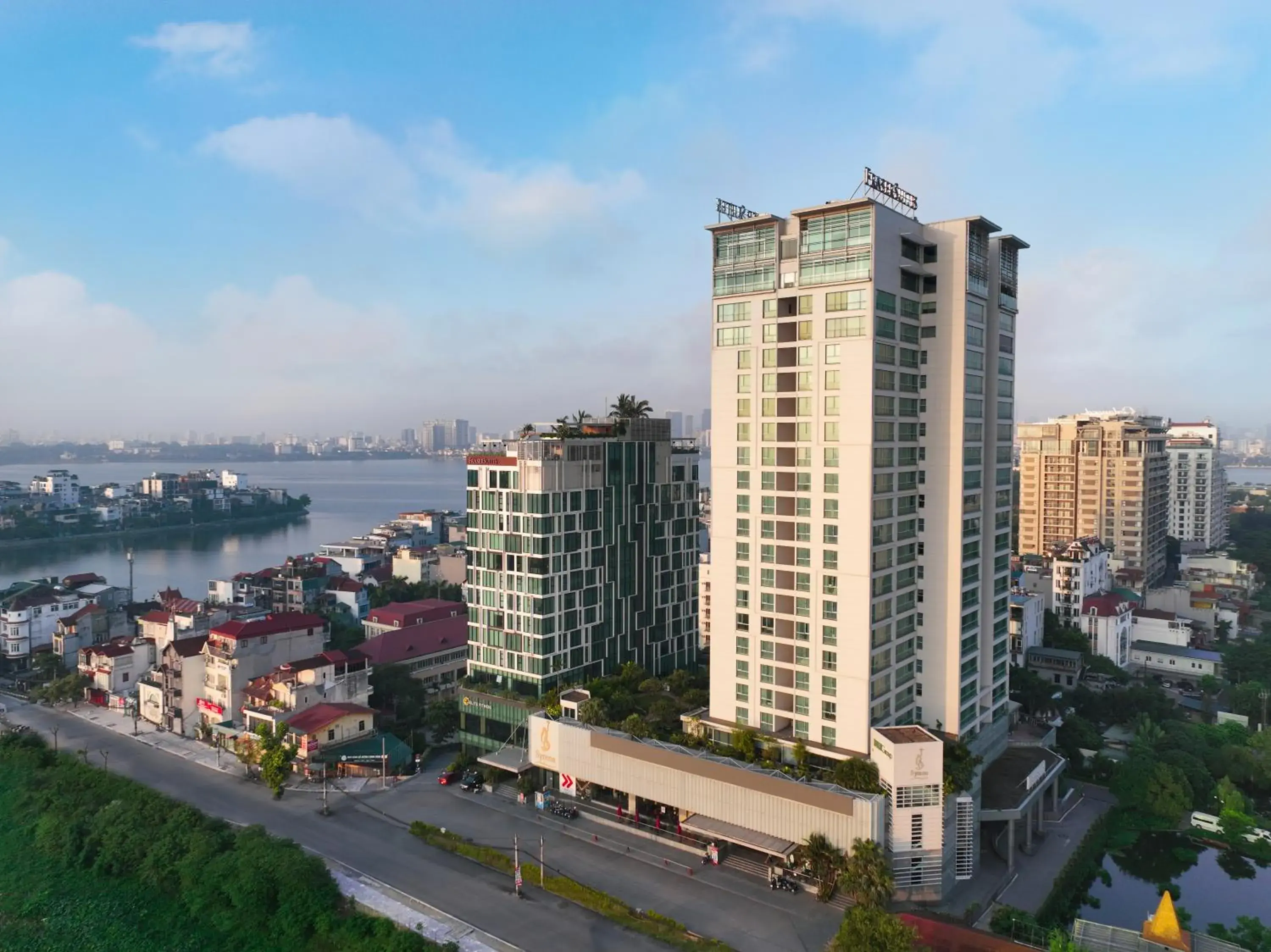 Property building in Fraser Suites Hanoi