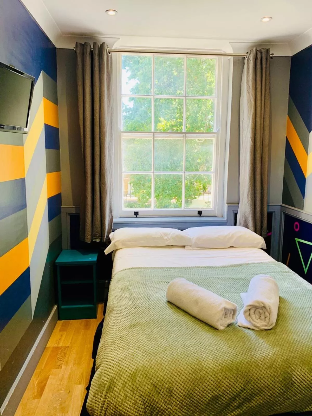 Bed in KX Rooms Kings Cross