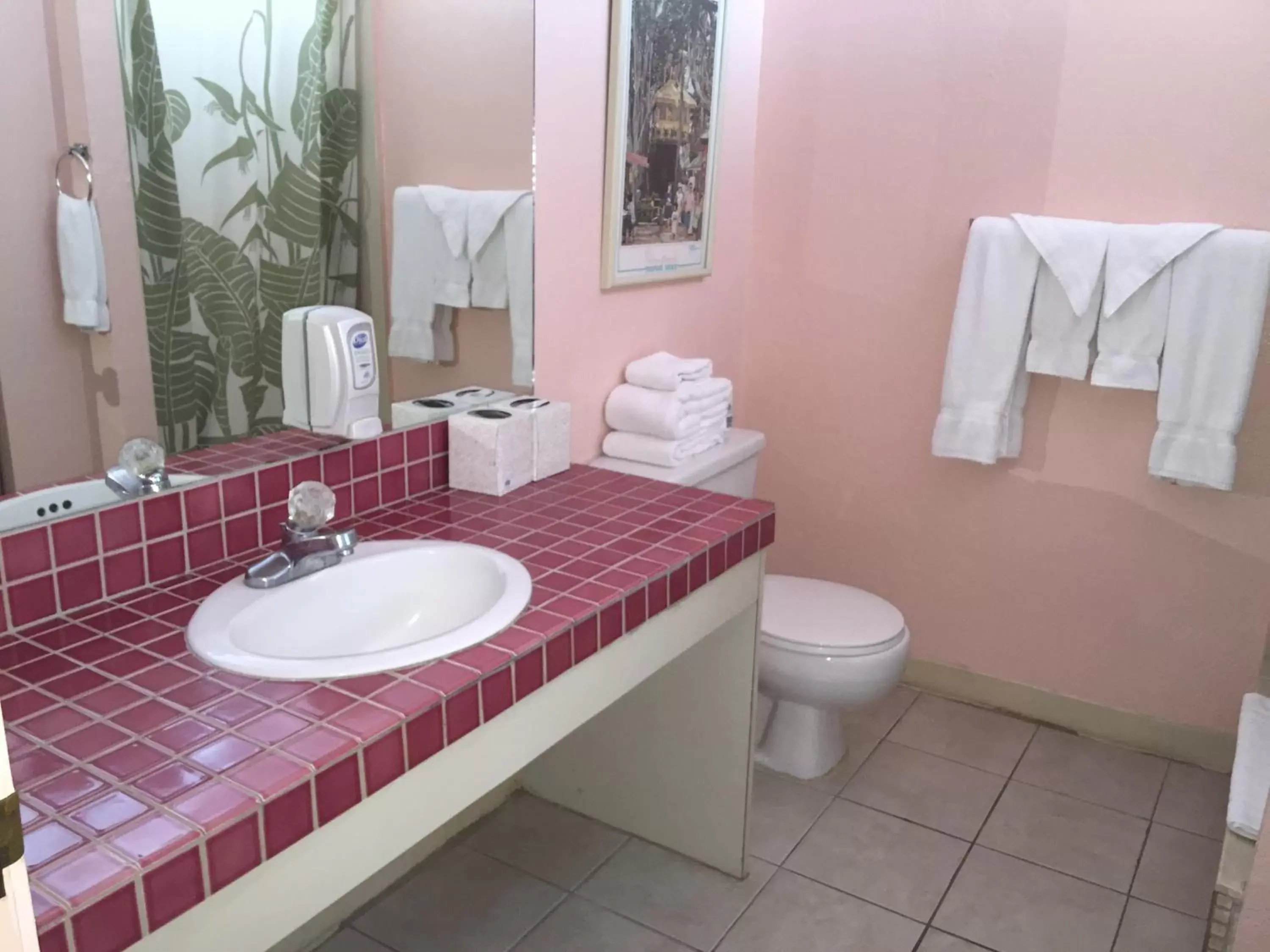 Bathroom in Kuhio Banyan Hotel (with Kitchenettes)