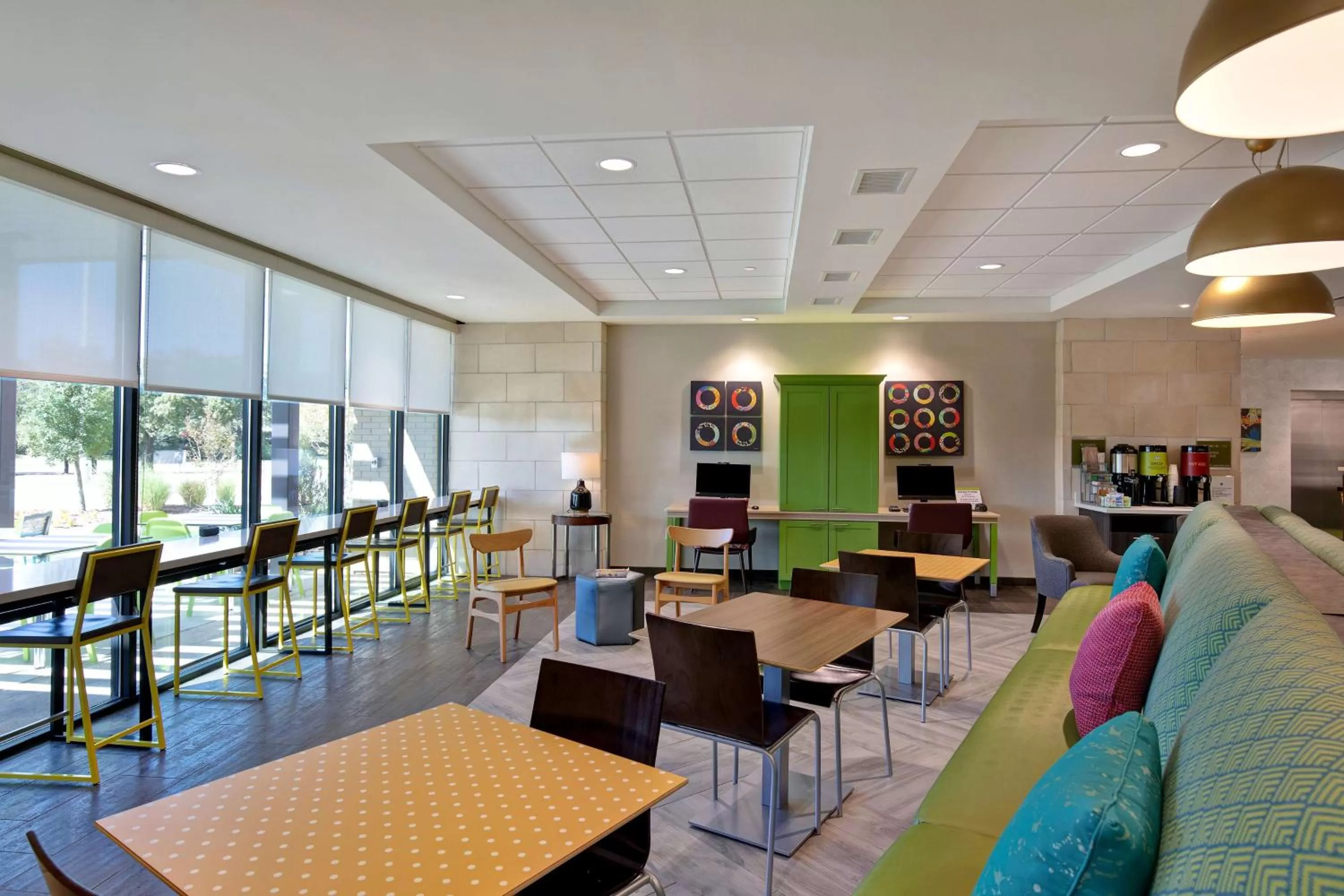 Lobby or reception in Home2 Suites By Hilton Lewisville Dallas