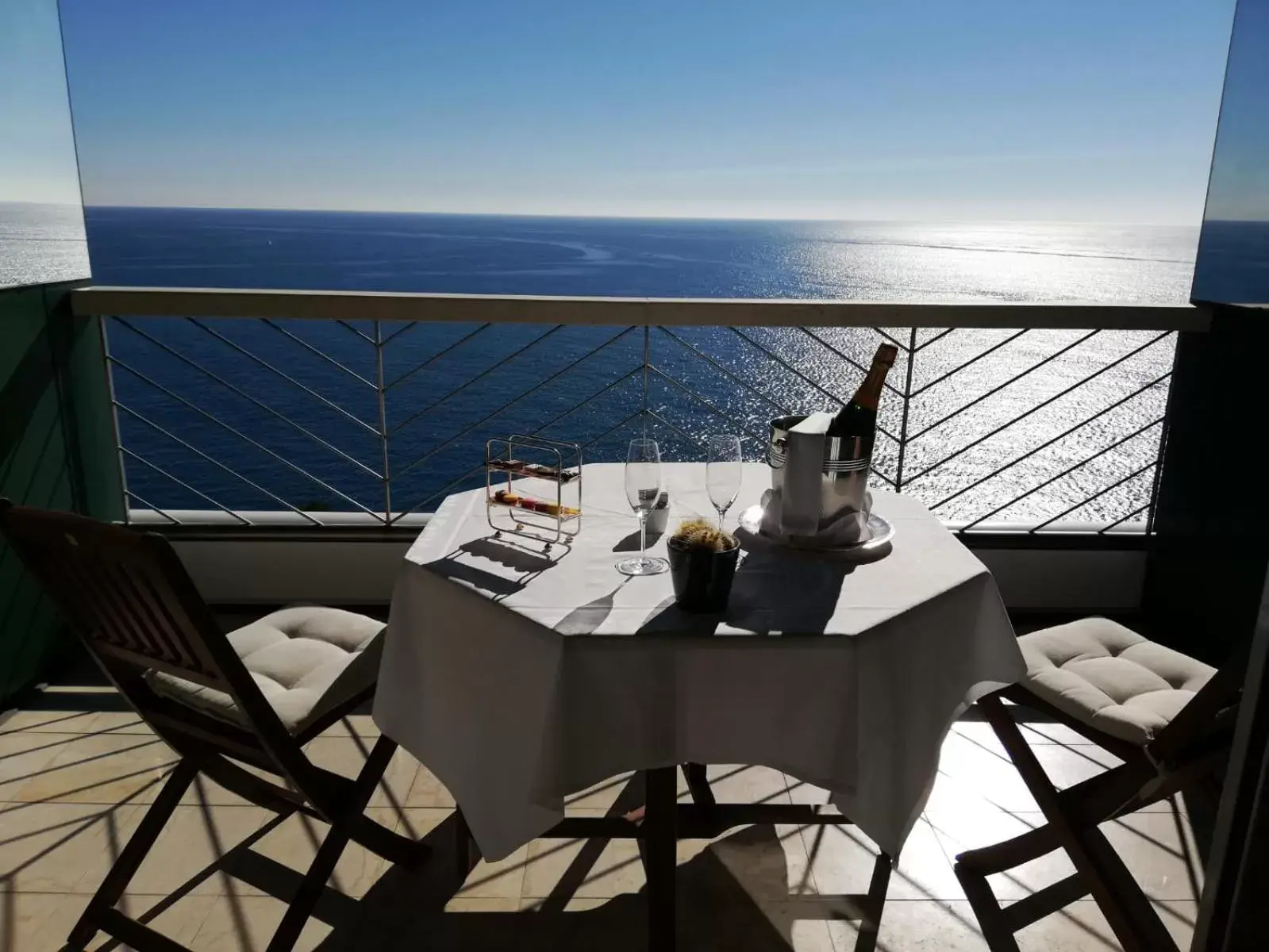 View (from property/room), Balcony/Terrace in Grand Hotel Del Mare Resort & Spa
