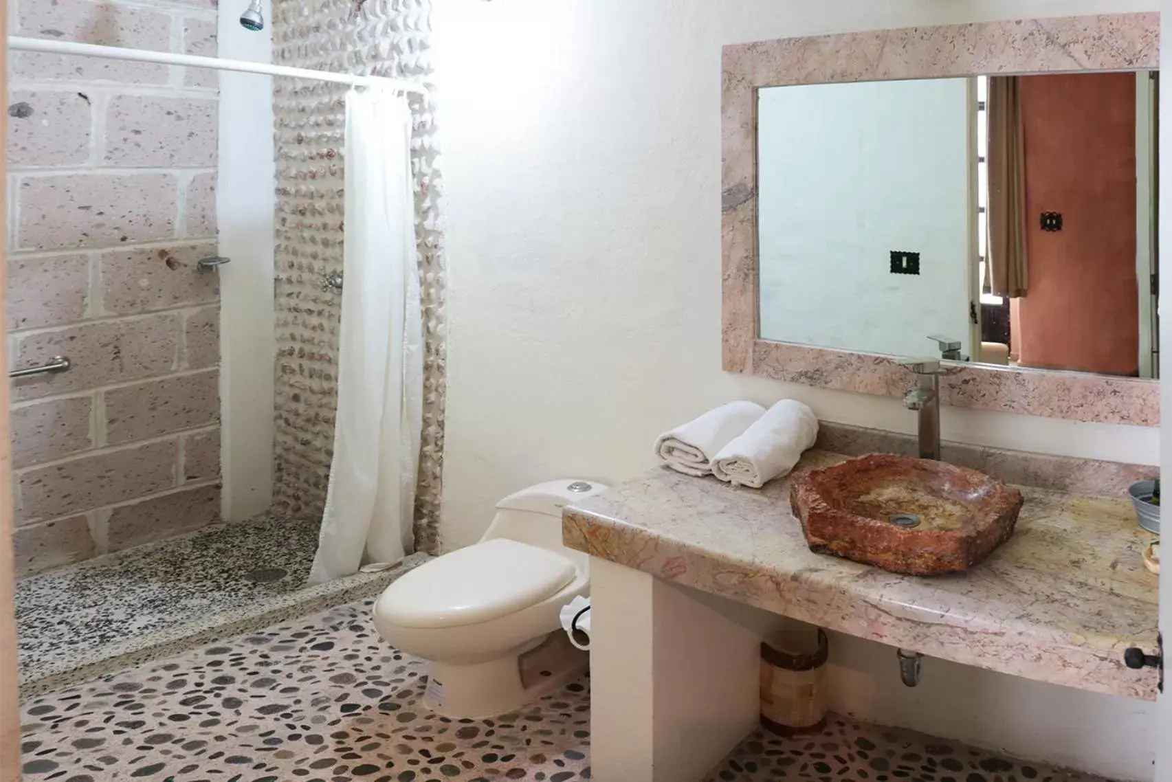 Bathroom in Hotel Boutique Casona Cantera