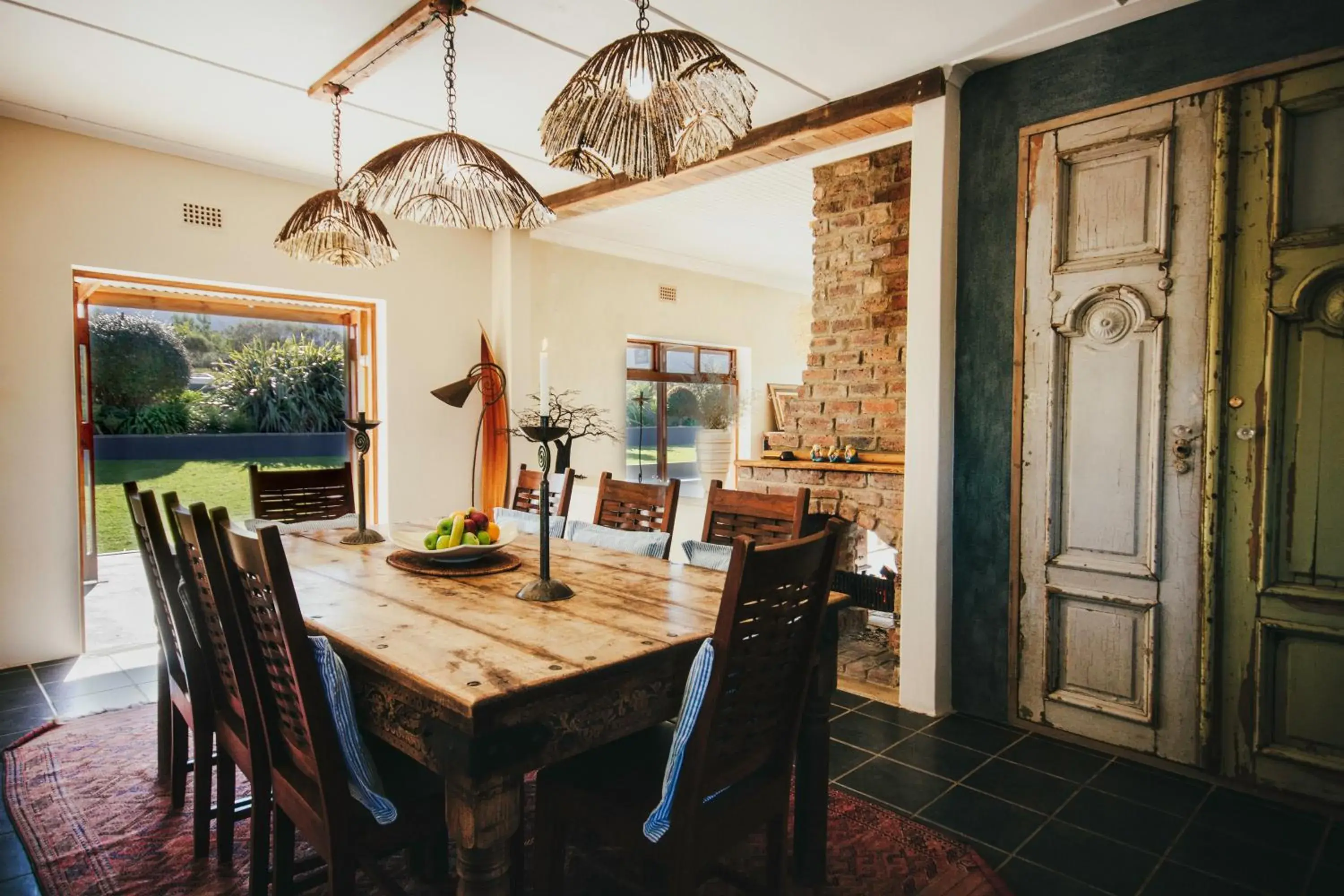 Dining Area in A Hilltop Country Retreat