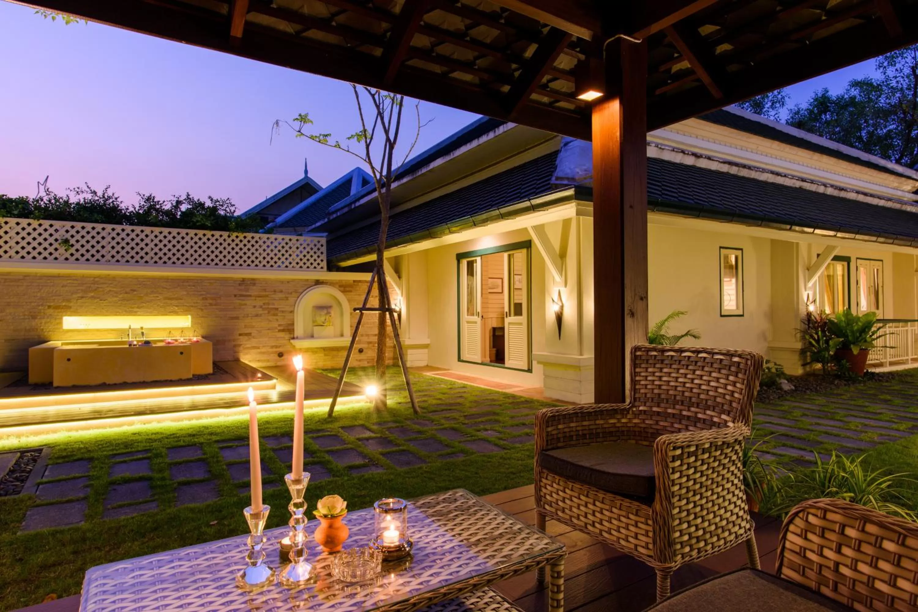 Garden in Kalanan Riverside Resort