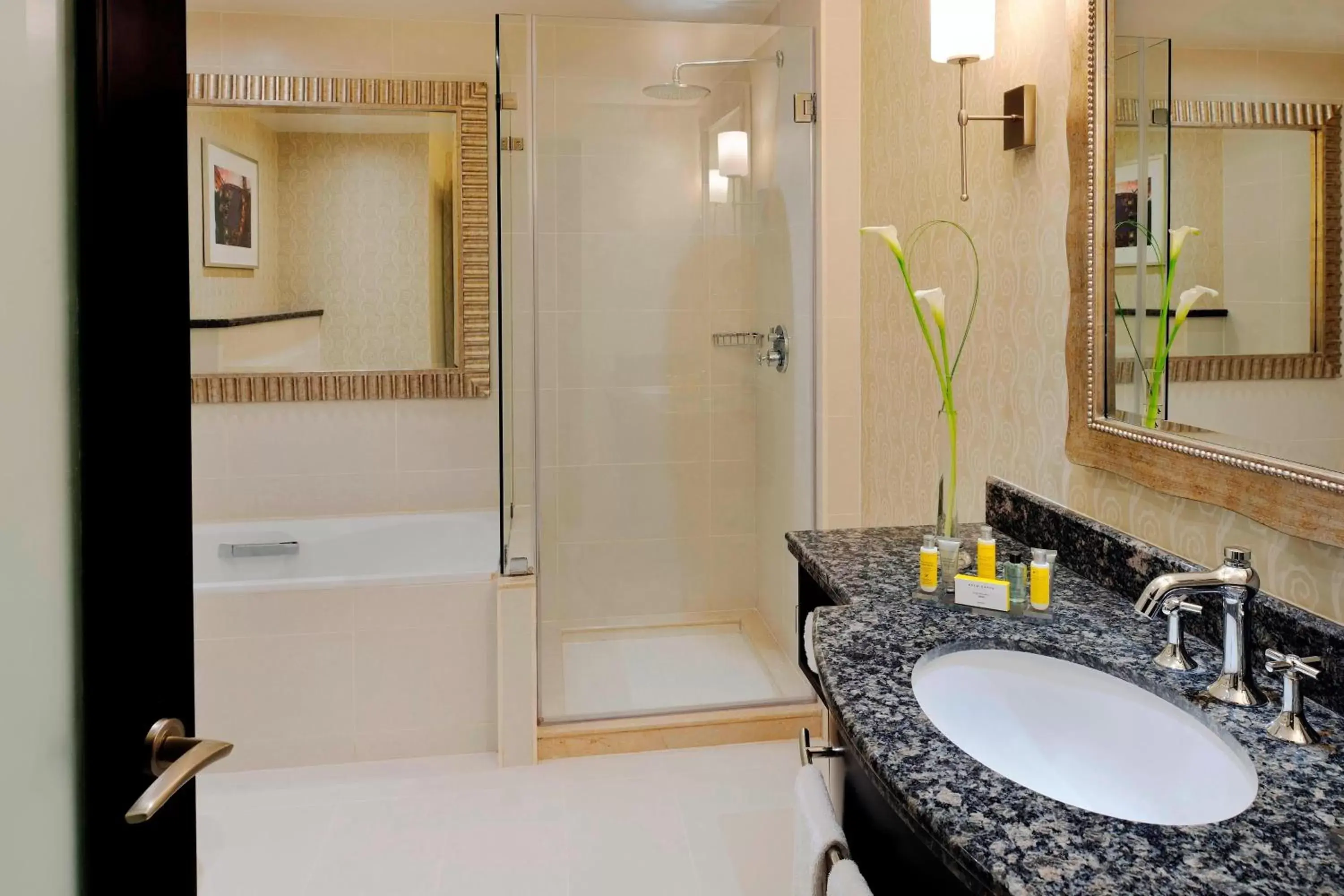 Bathroom in Marriott Marquis City Center Doha Hotel