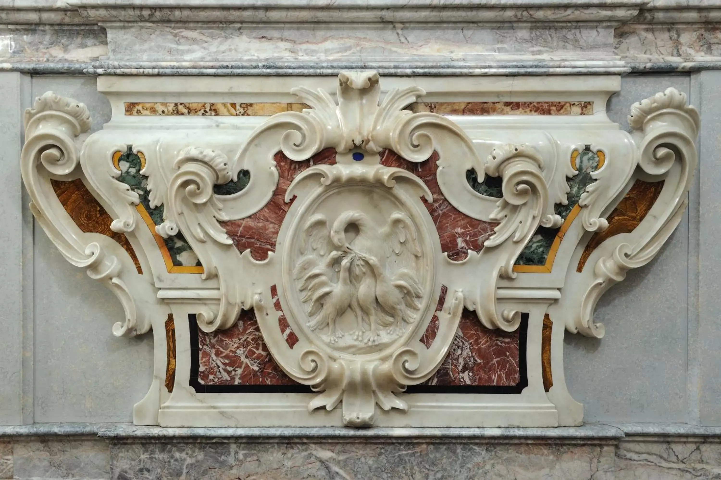 Decorative detail in Hotel Farnese