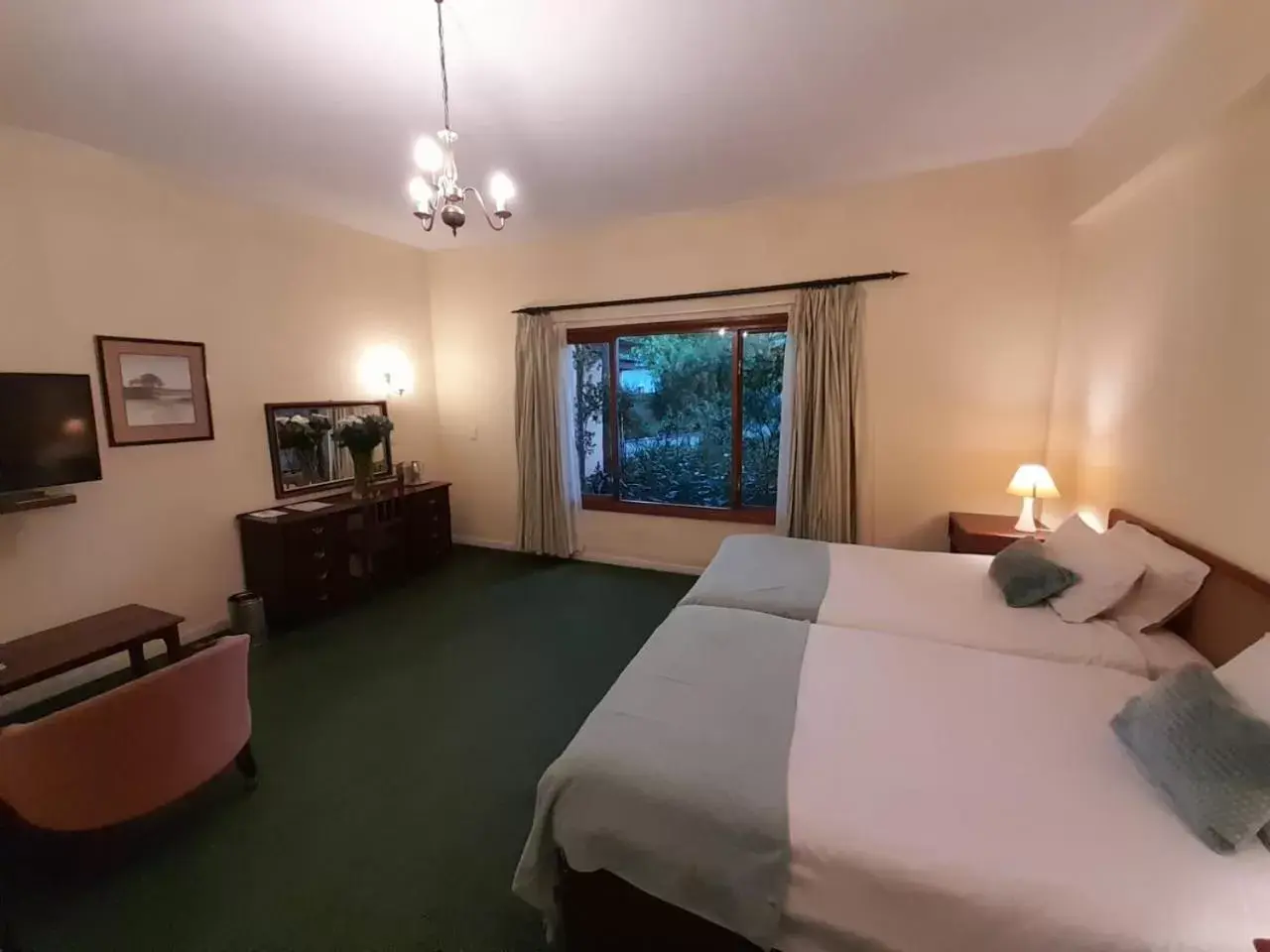 Bedroom in Magoebaskloof Hotel