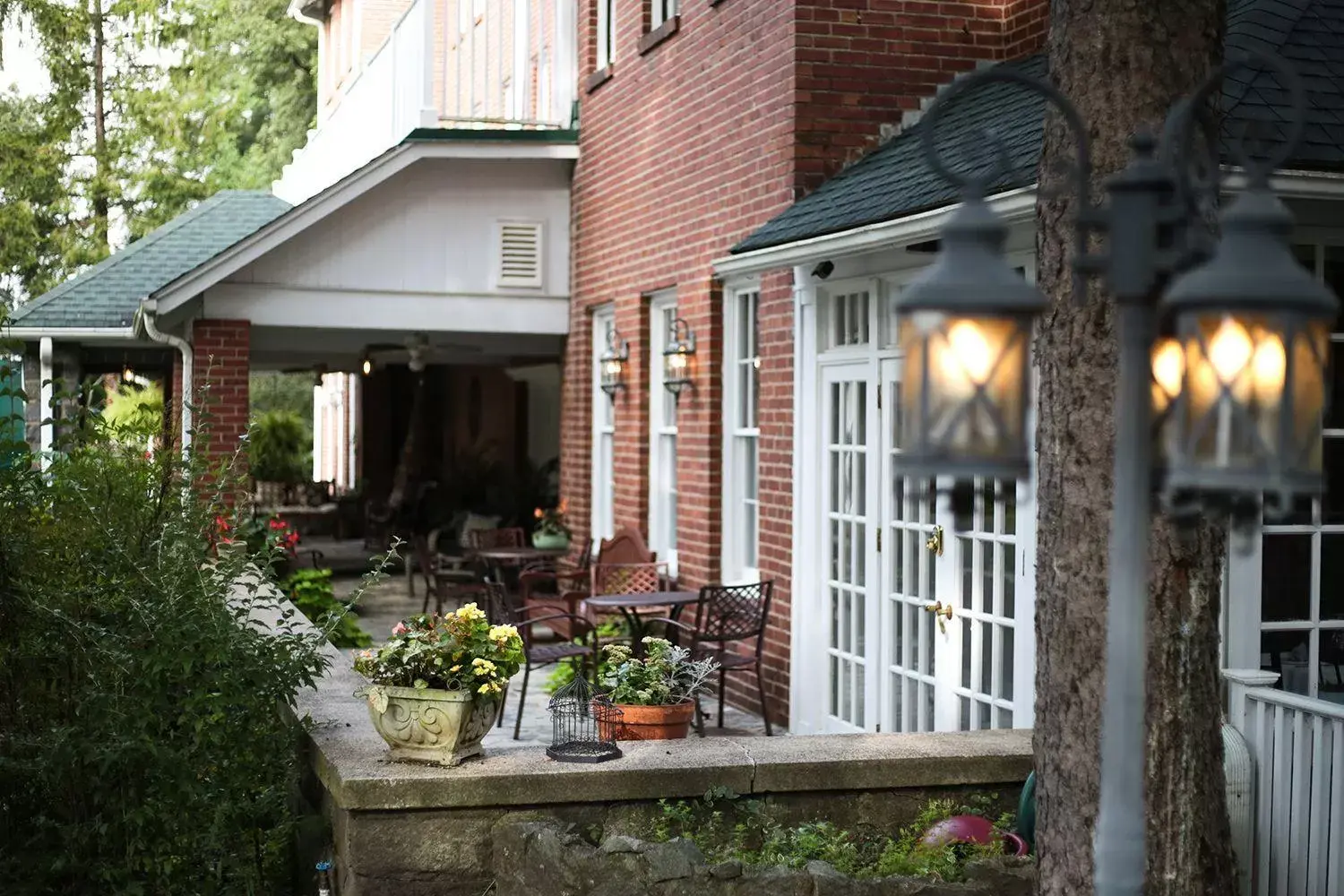 Patio in The Monte Vista Hotel