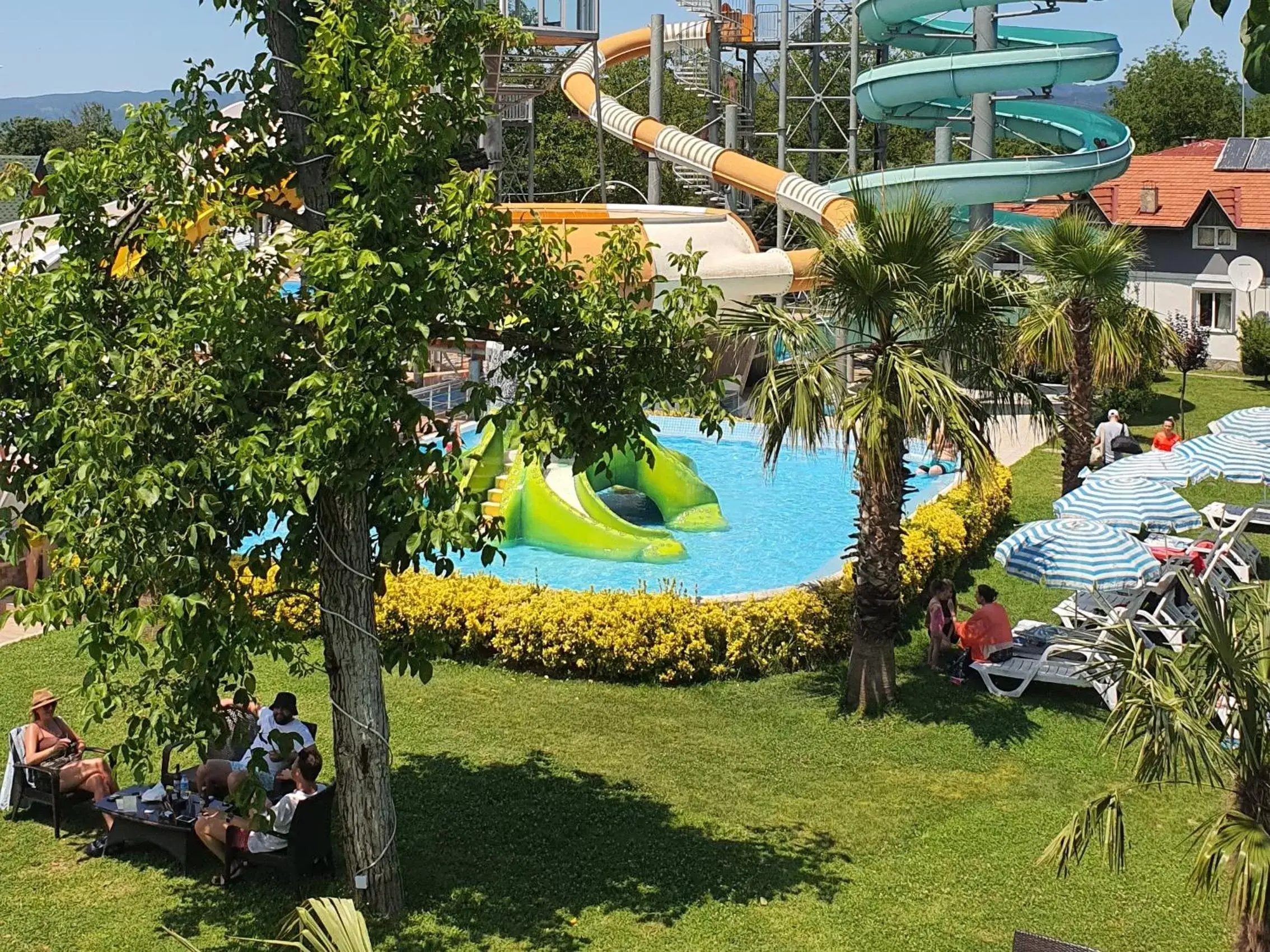 Garden, Pool View in Sapanca Aqua Wellness SPA Hotel & Aqua Park