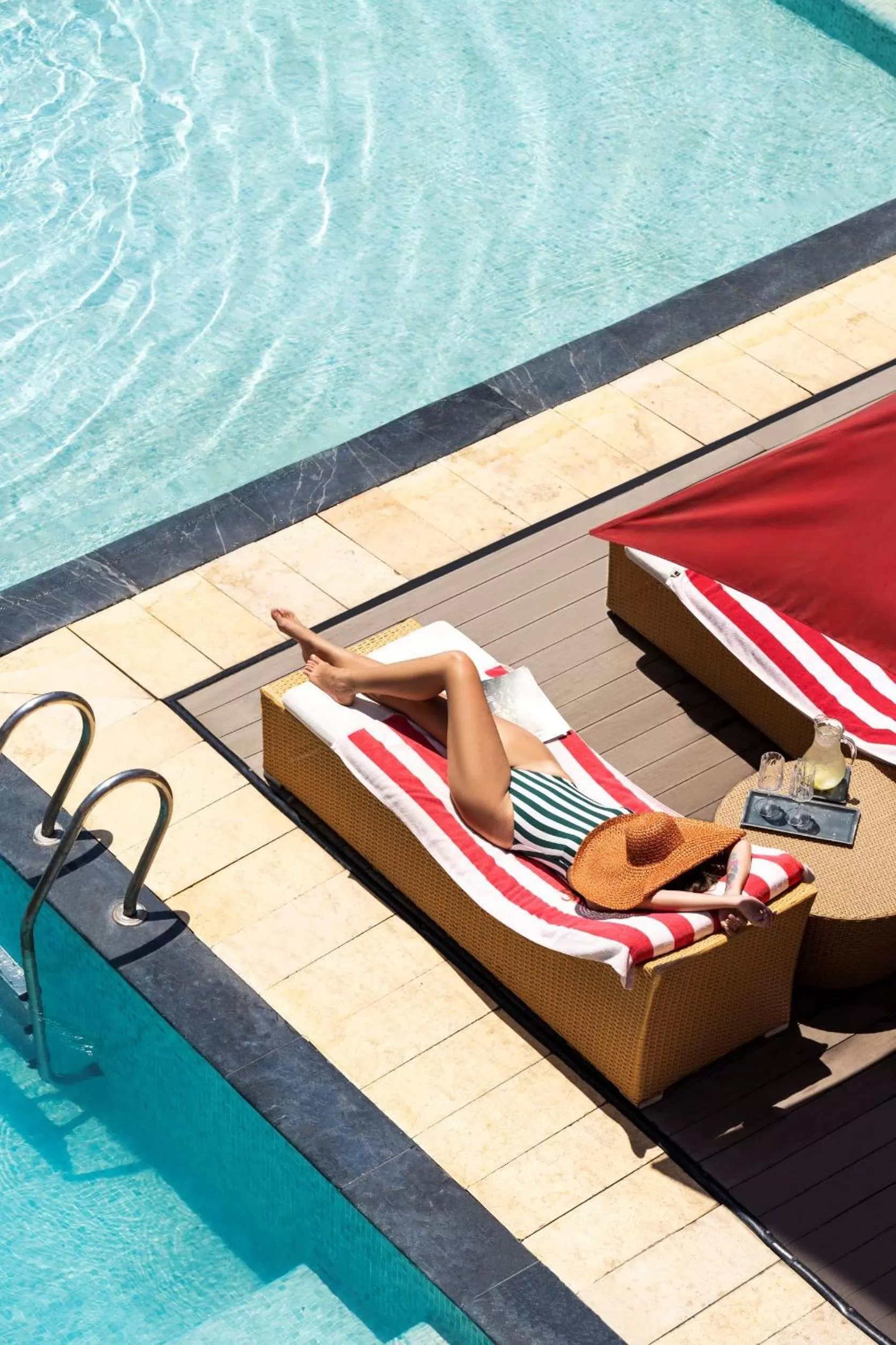 Swimming pool in Sofitel Cairo Nile El Gezirah