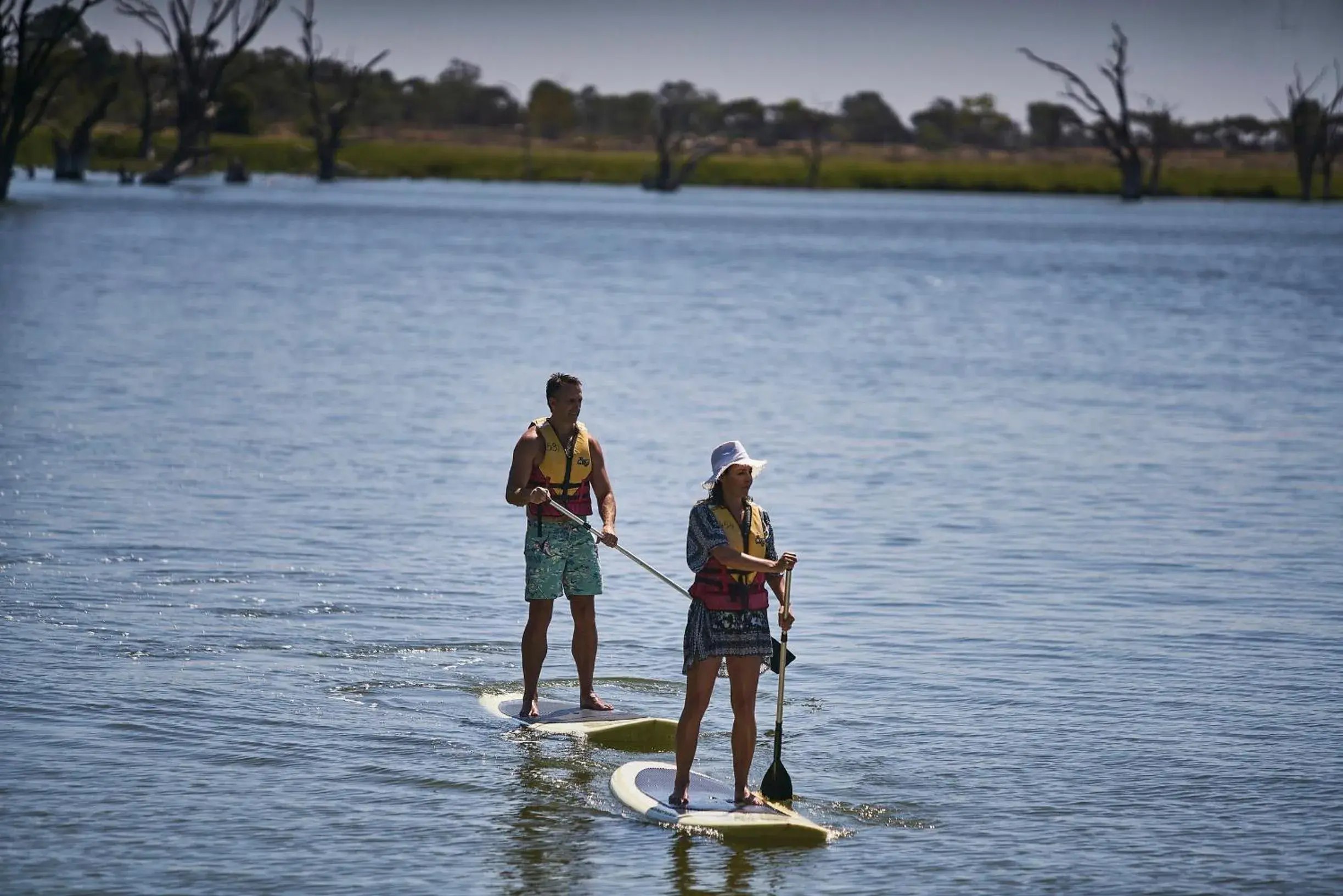 Windsurfing in Discovery Parks - Lake Bonney