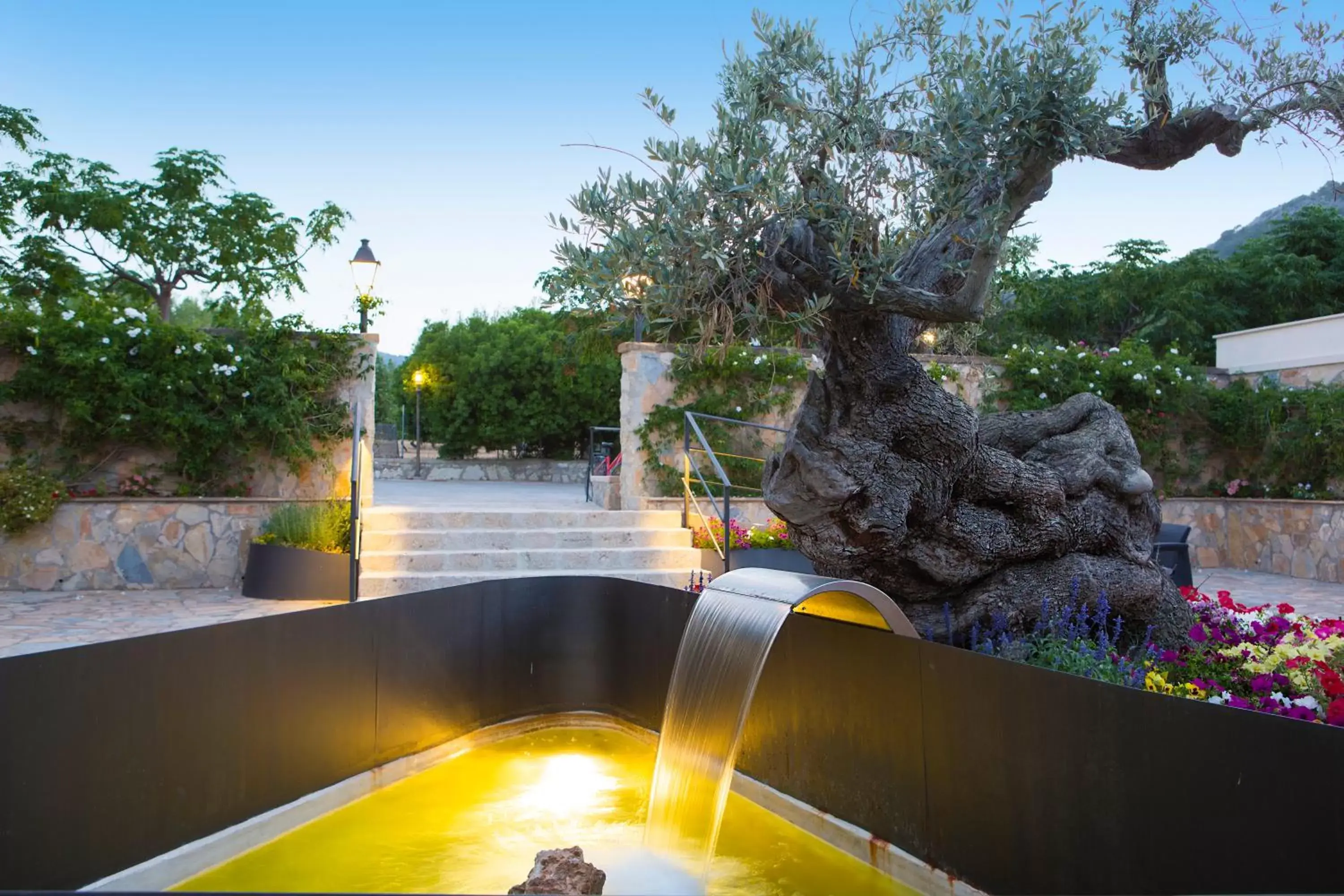 Patio, Swimming Pool in Monnaber Nou Finca Hotel & Spa