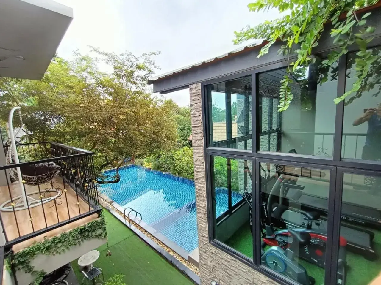 Pool View in Aen Guy Boutique Hotel