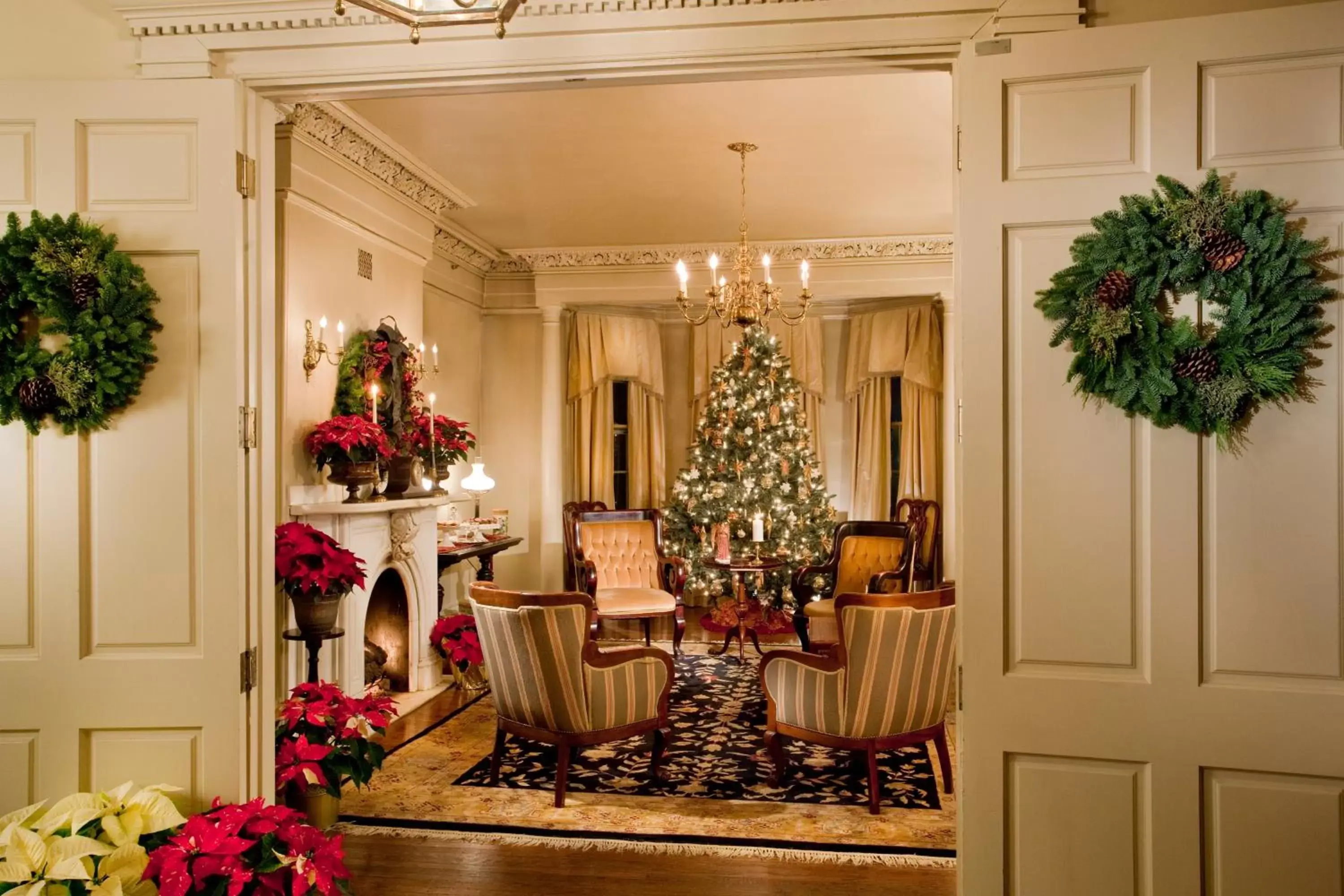 Decorative detail, Seating Area in The Sayre Mansion