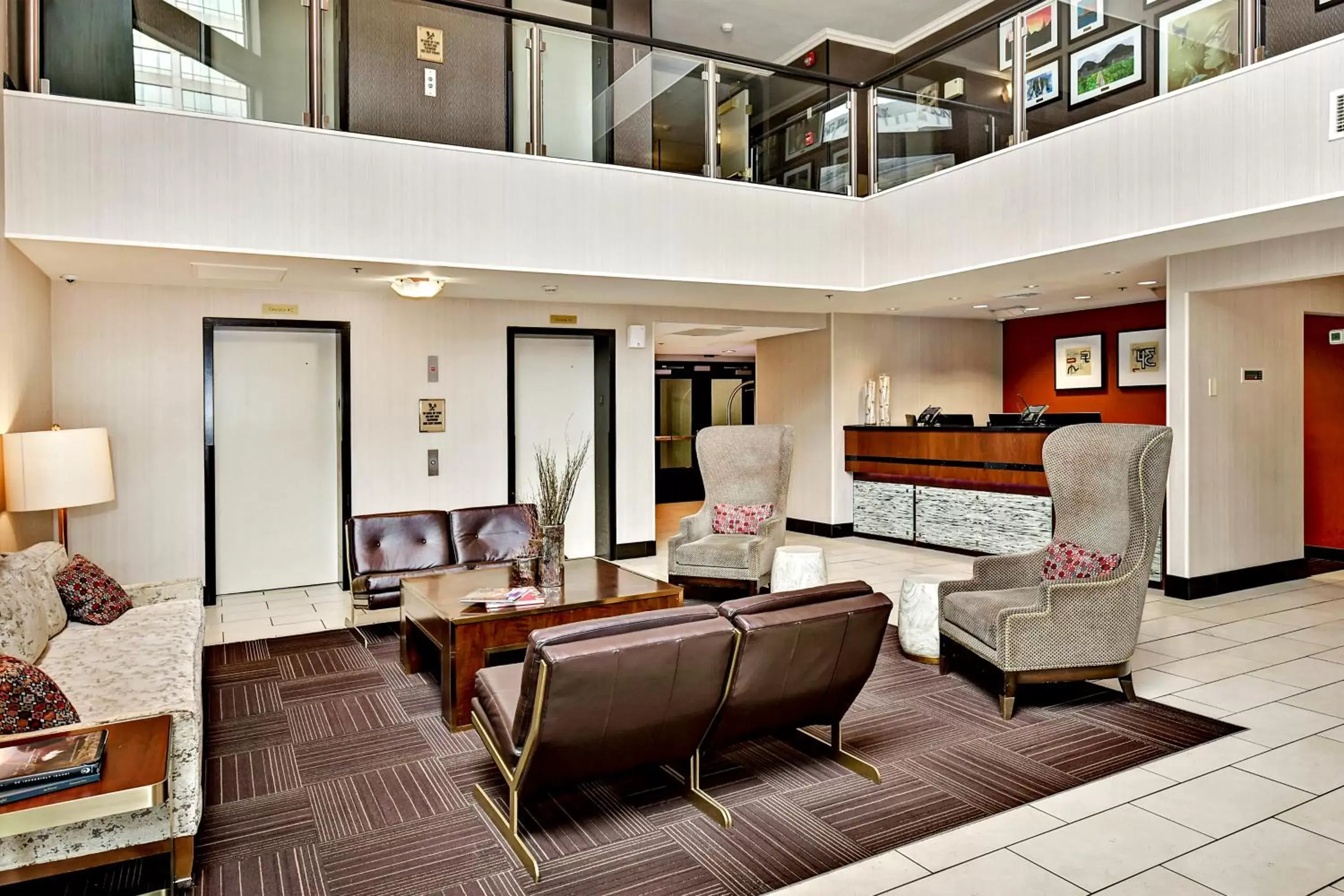 Lobby or reception, Seating Area in Hotel 43 Boise