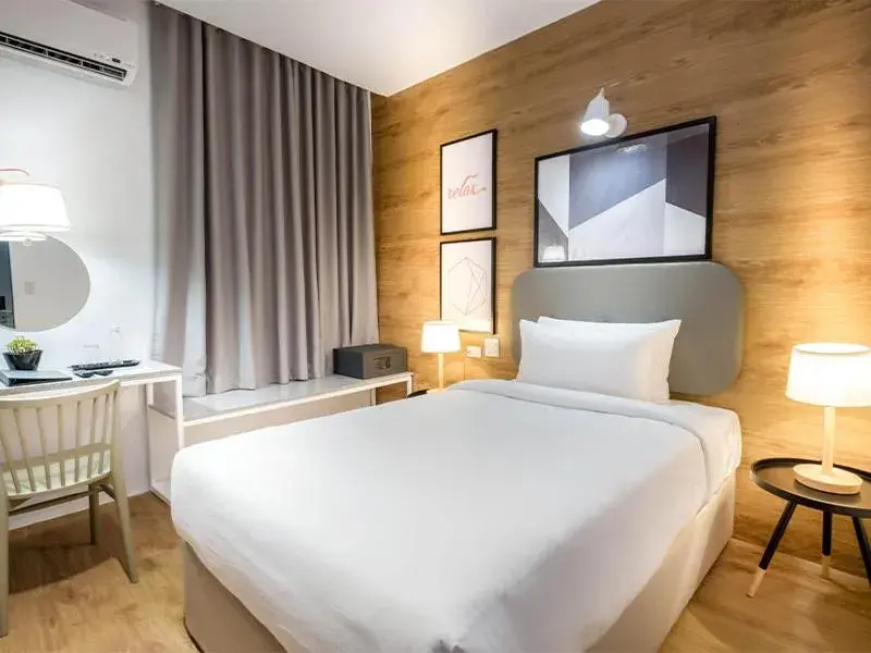 Bed in Avior Hotel Bed in Avior Hotel