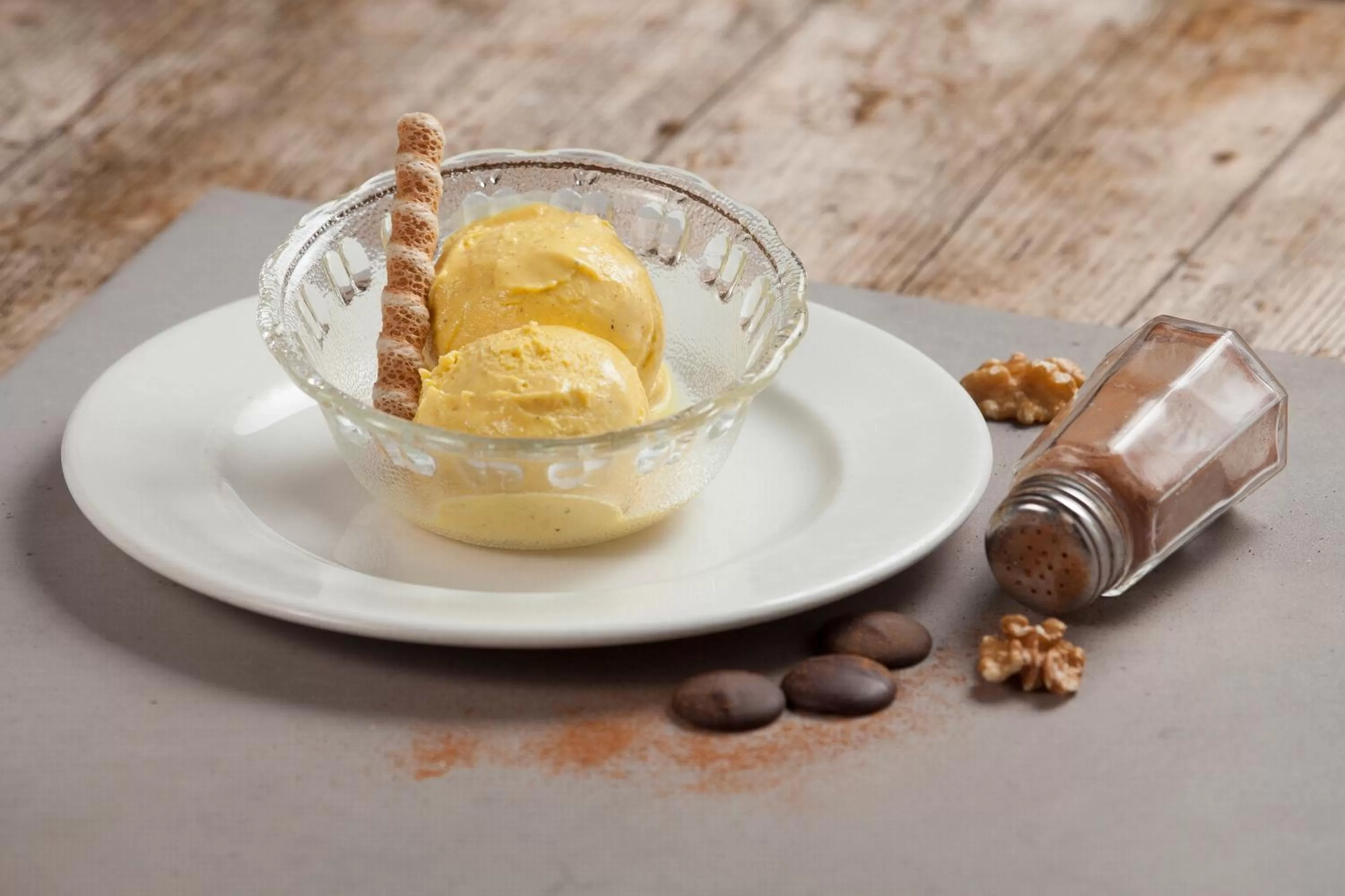 Food in Hotel Restaurant Les Brases