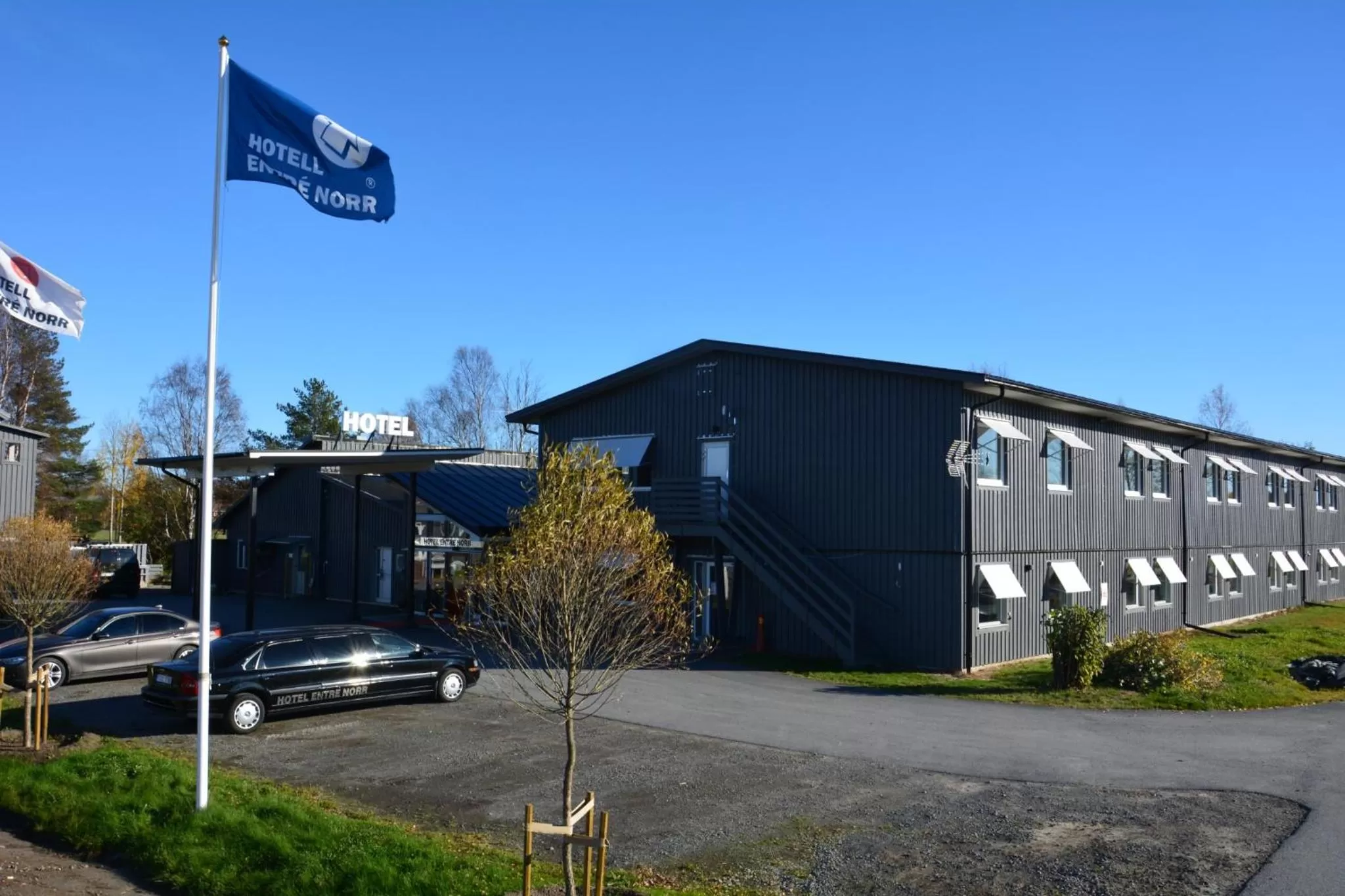 Property building in Hotell Entré Norr