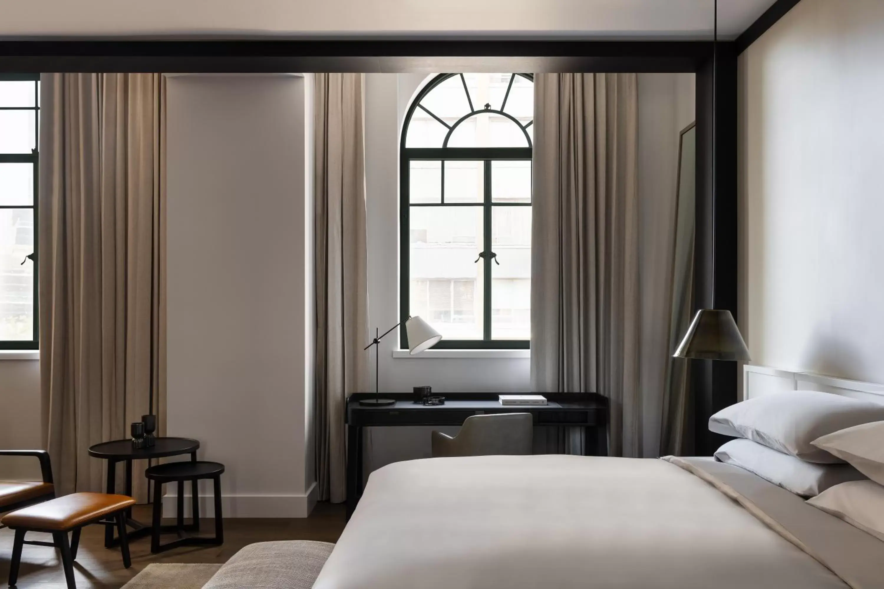 Bedroom, Bed in Capella Sydney