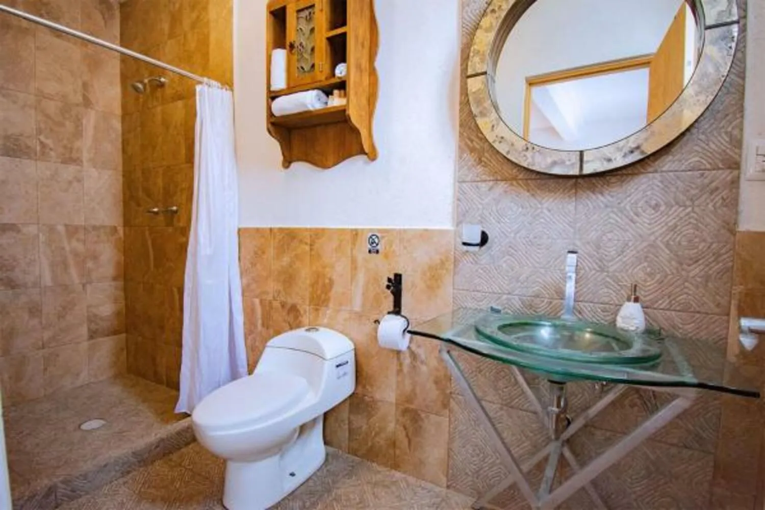 Bathroom in Hotel Casa Santamaría