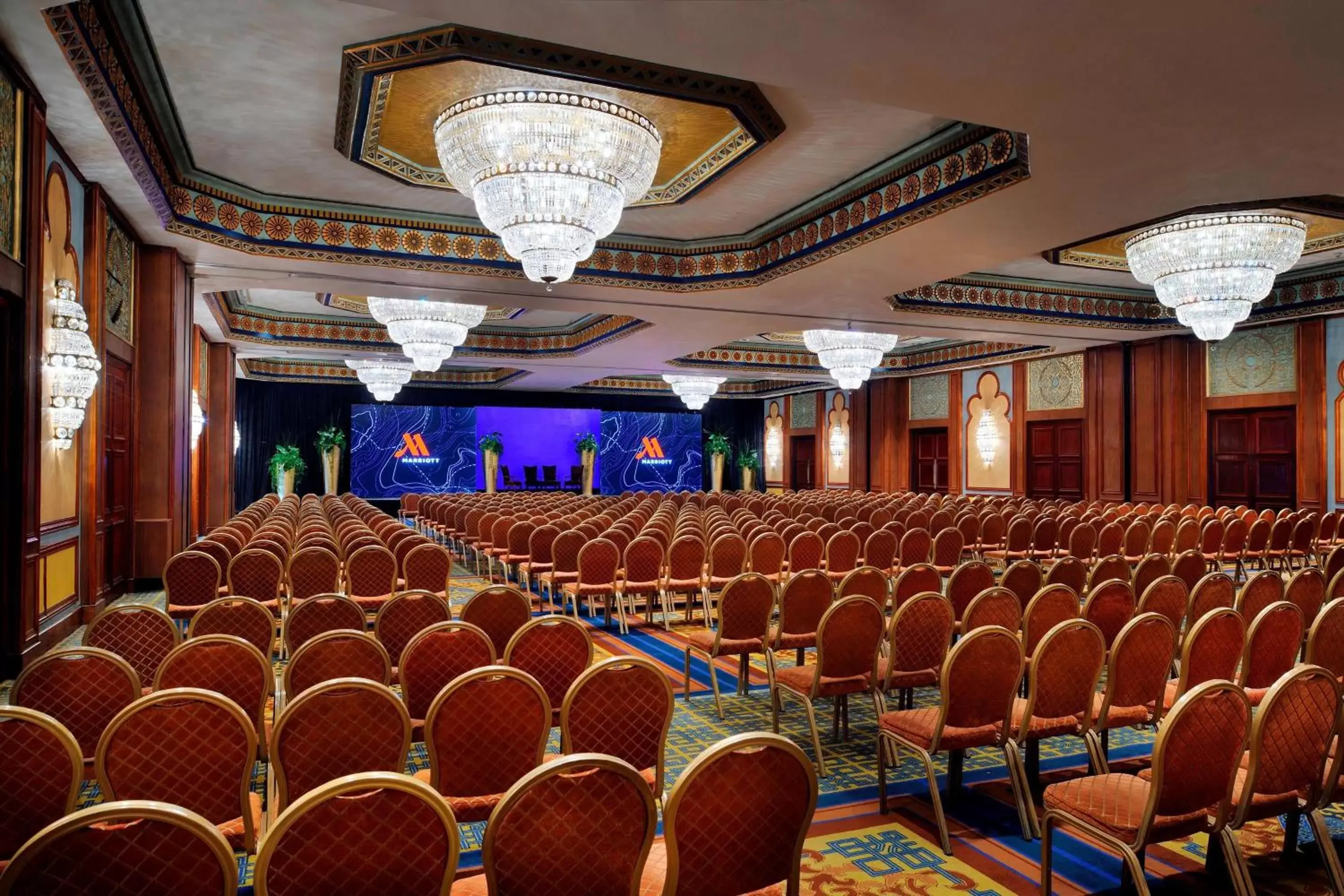 Meeting/conference room in Cairo Marriott Hotel & Omar Khayyam Casino