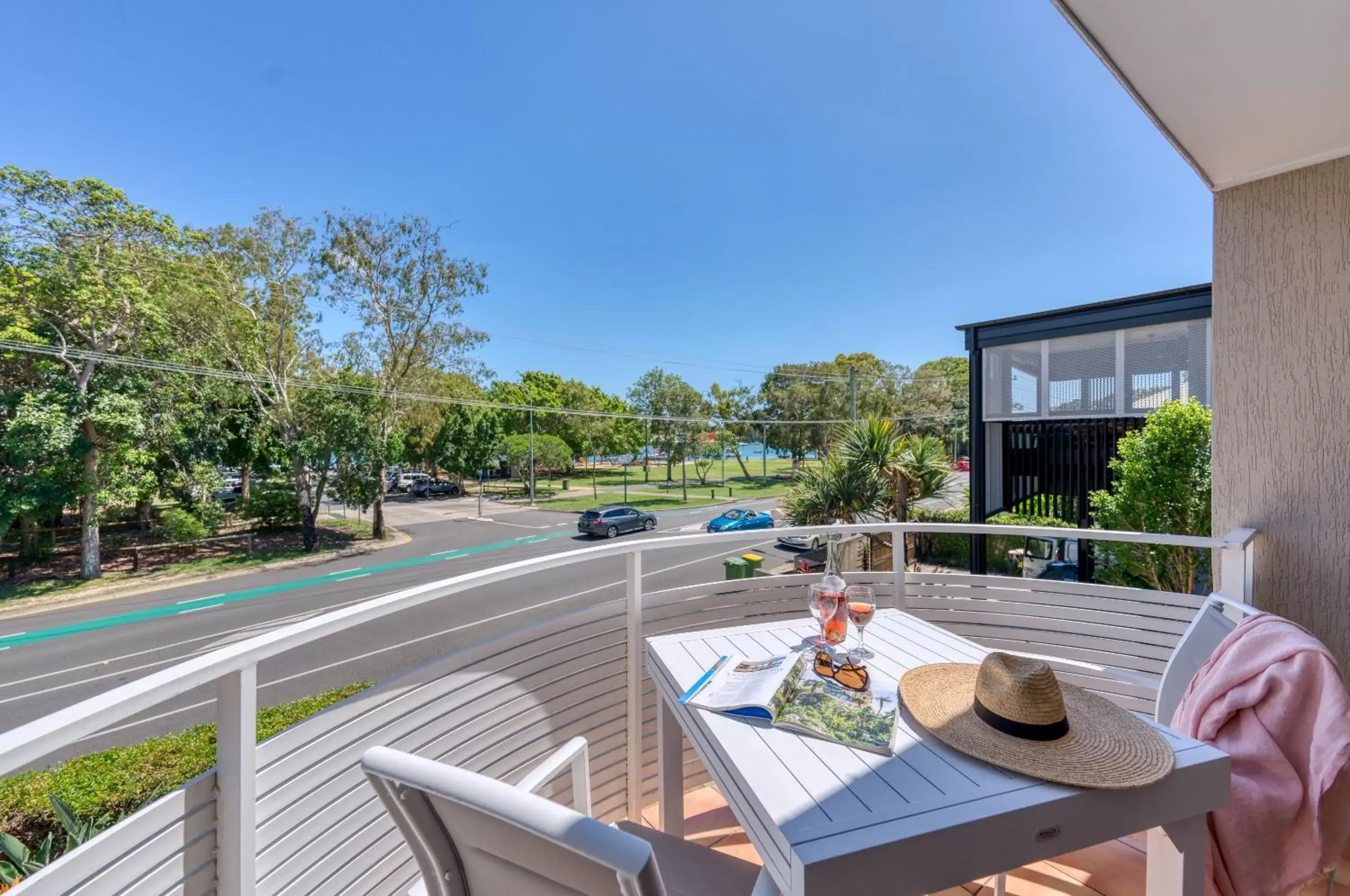 Balcony/Terrace in Noosa Sun Motel