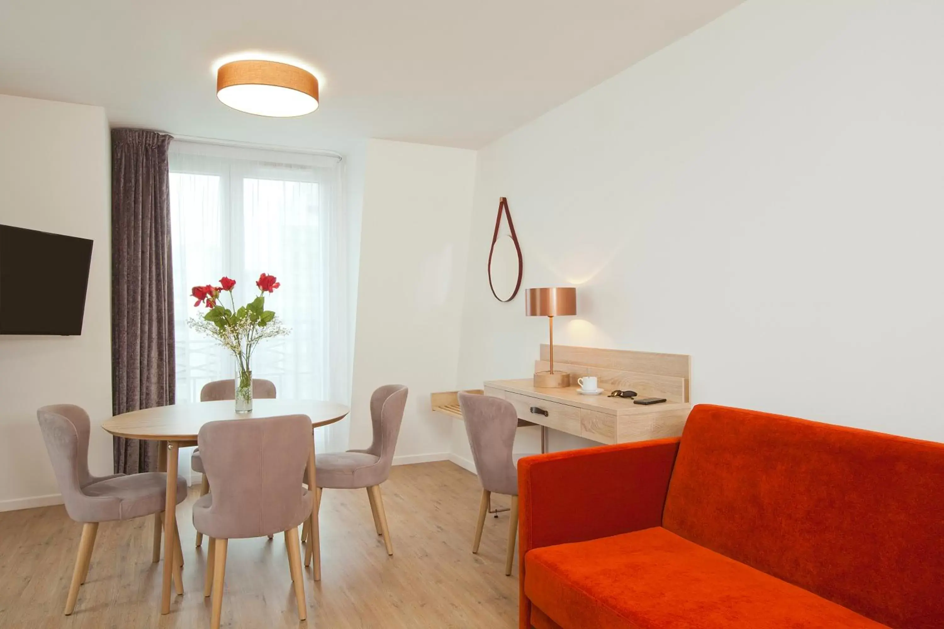 Living room, Seating Area in Residhome Puteaux La défense