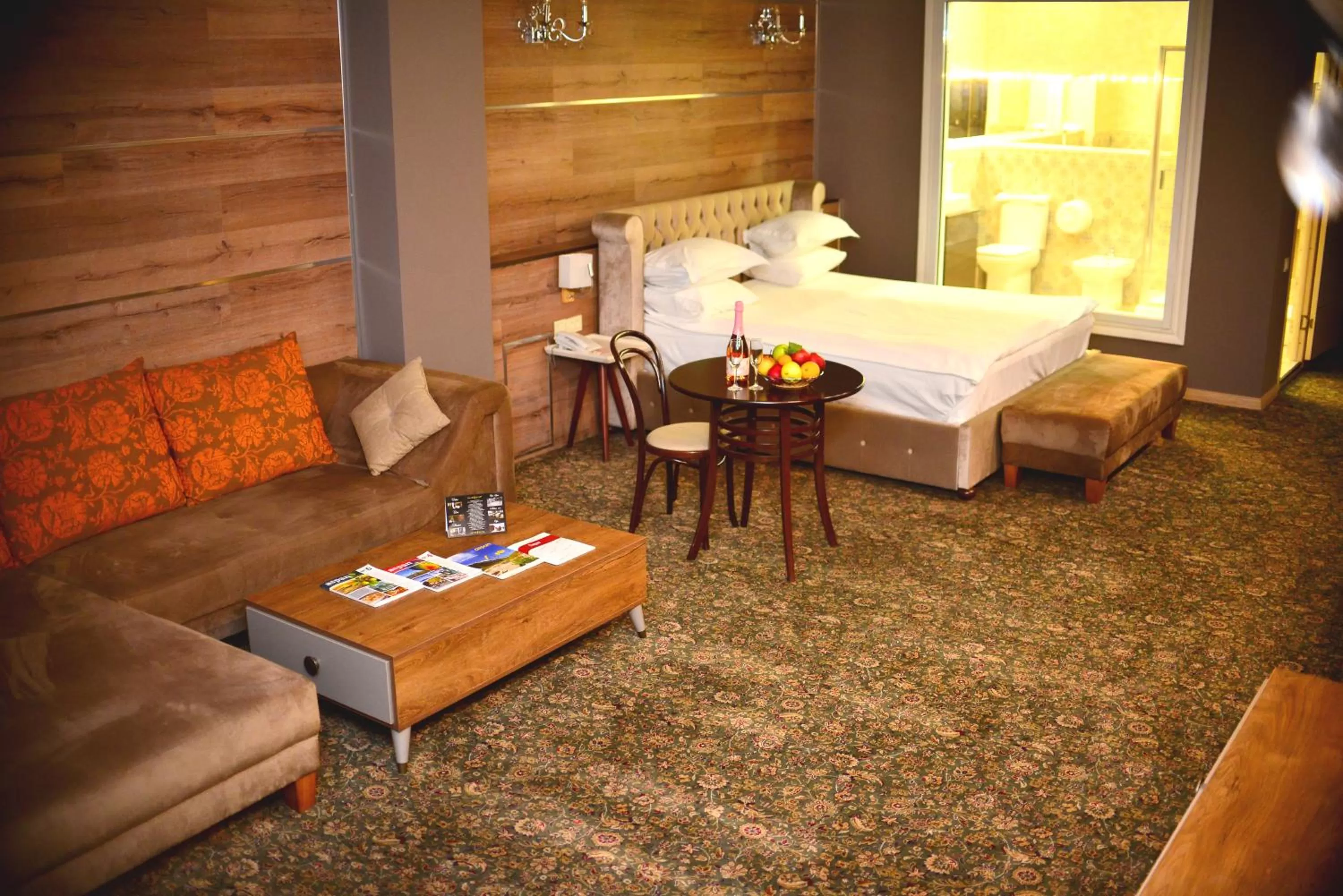 Living room, Seating Area in Sapar Standart Hotel