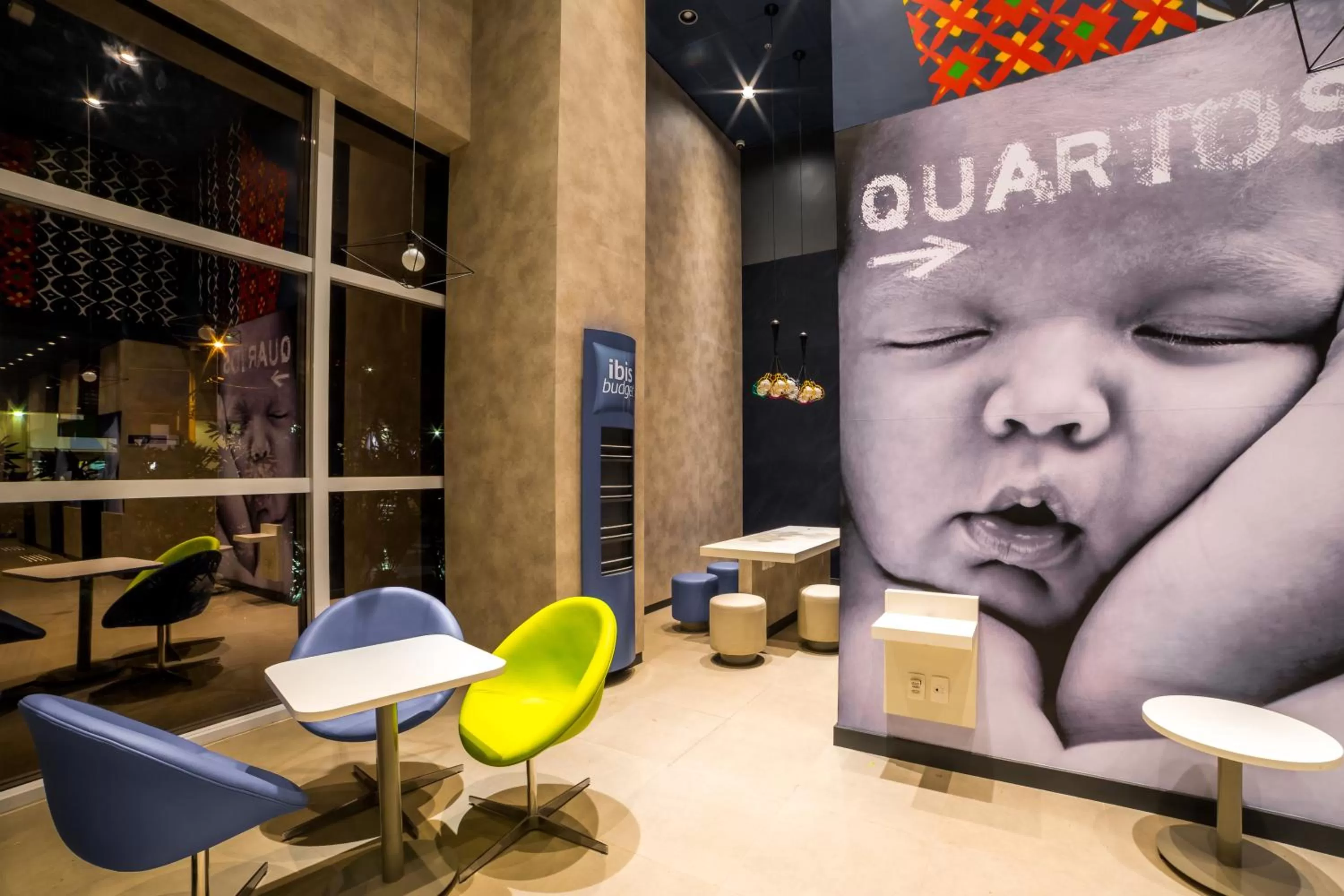 Lounge or bar in Ibis Budget São Bernardo do Campo