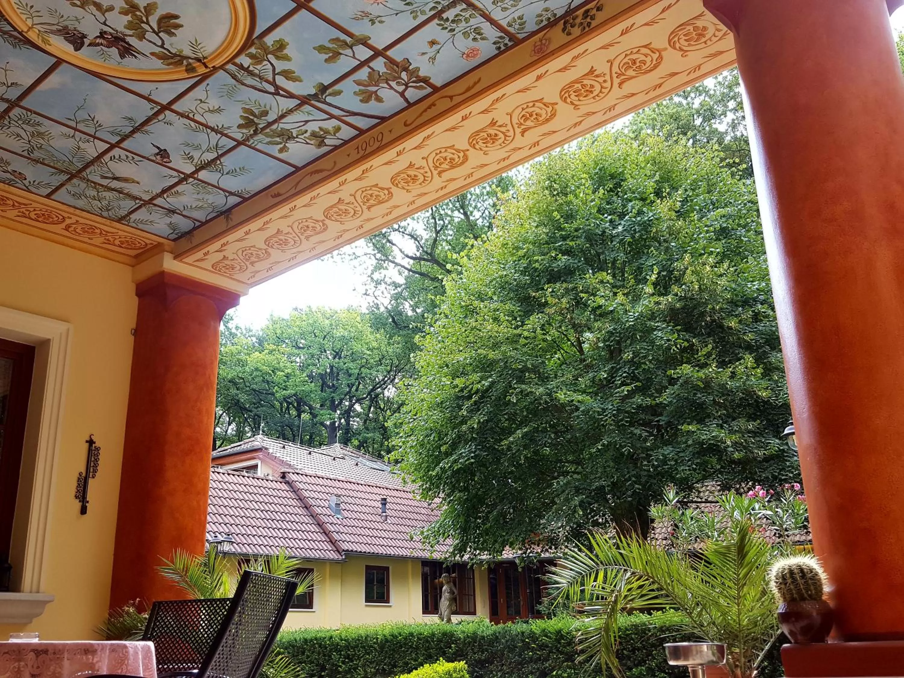 Garden in Hotel Nosal