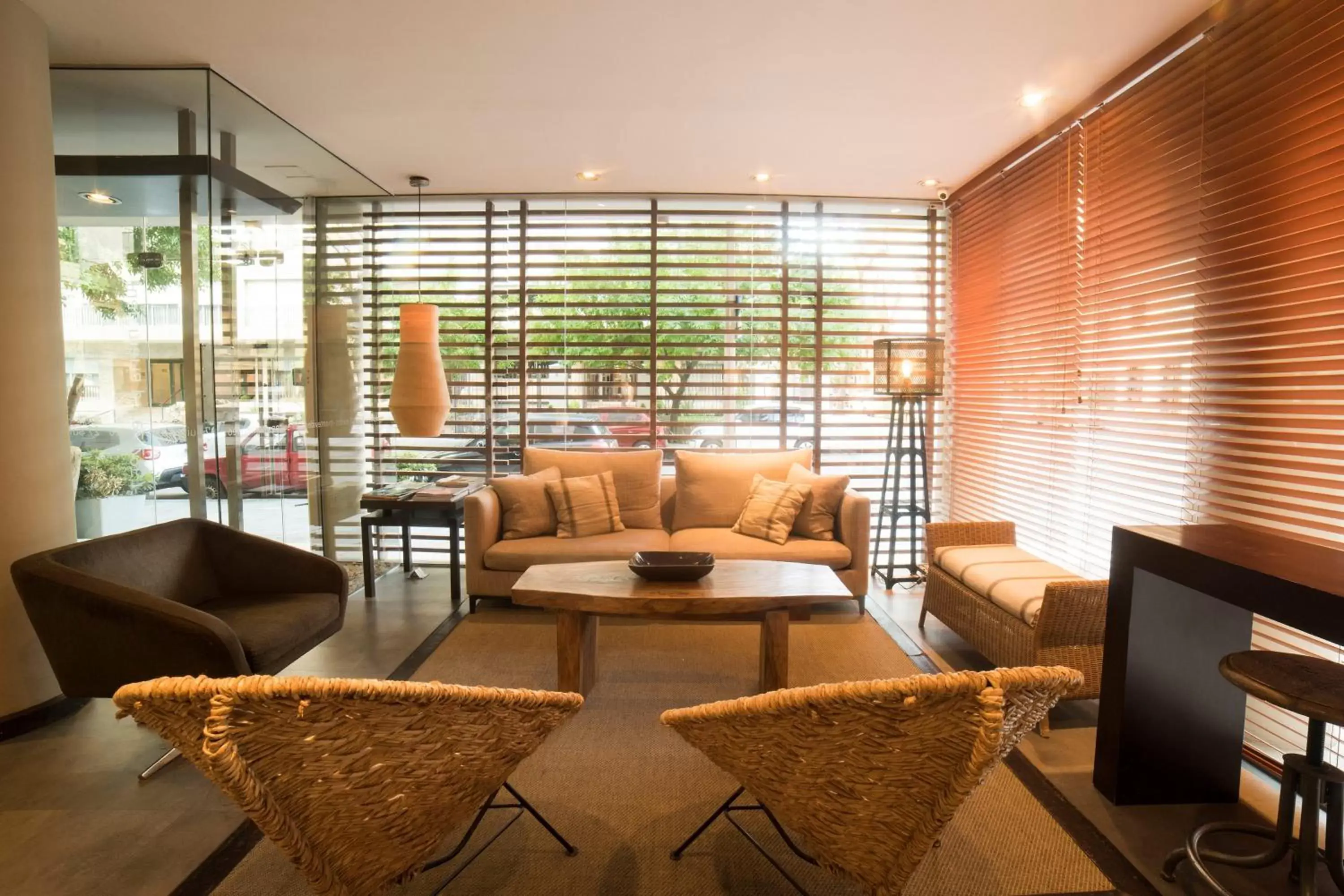 Communal lounge/ TV room in 27 Suites Hotel Communal lounge/ TV room in 27 Suites Hotel