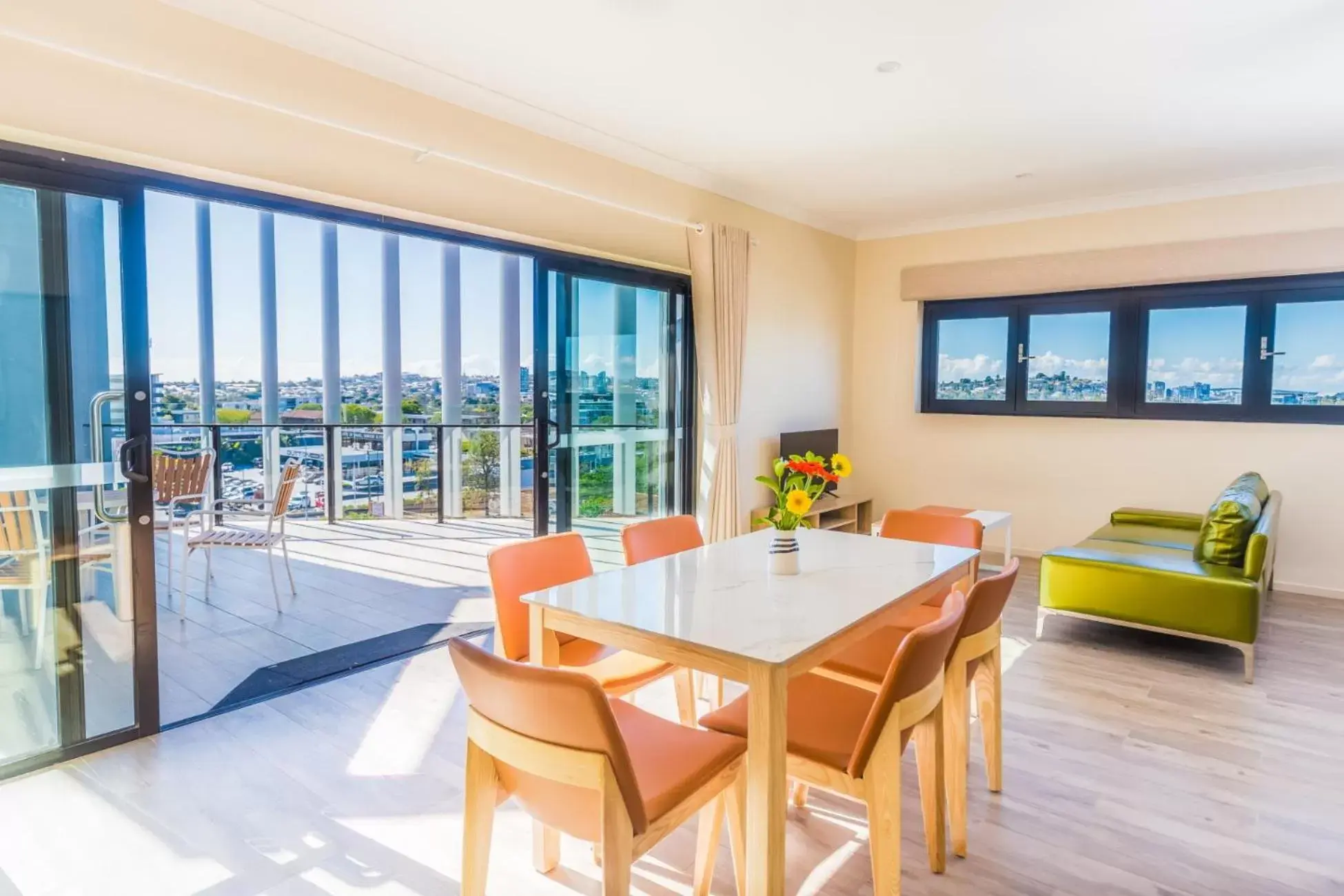 Dining Area in The Windsor Apartments and Hotel Rooms, Brisbane