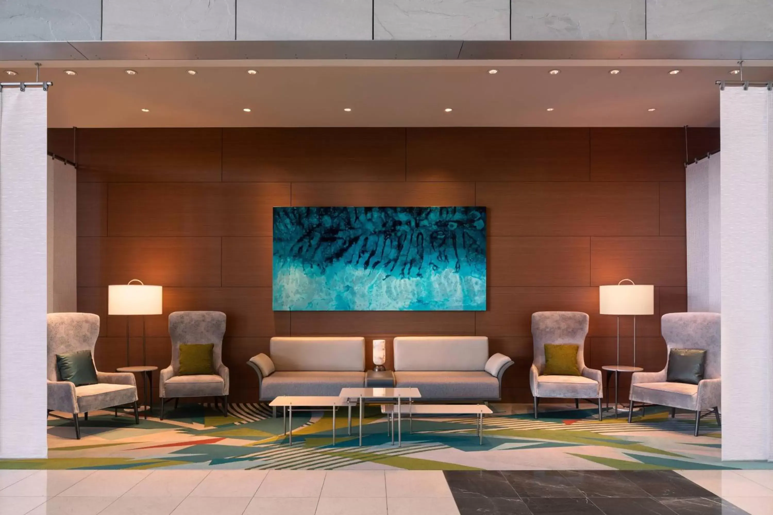 Lobby or reception, Seating Area in JW Marriott Los Angeles L.A. LIVE