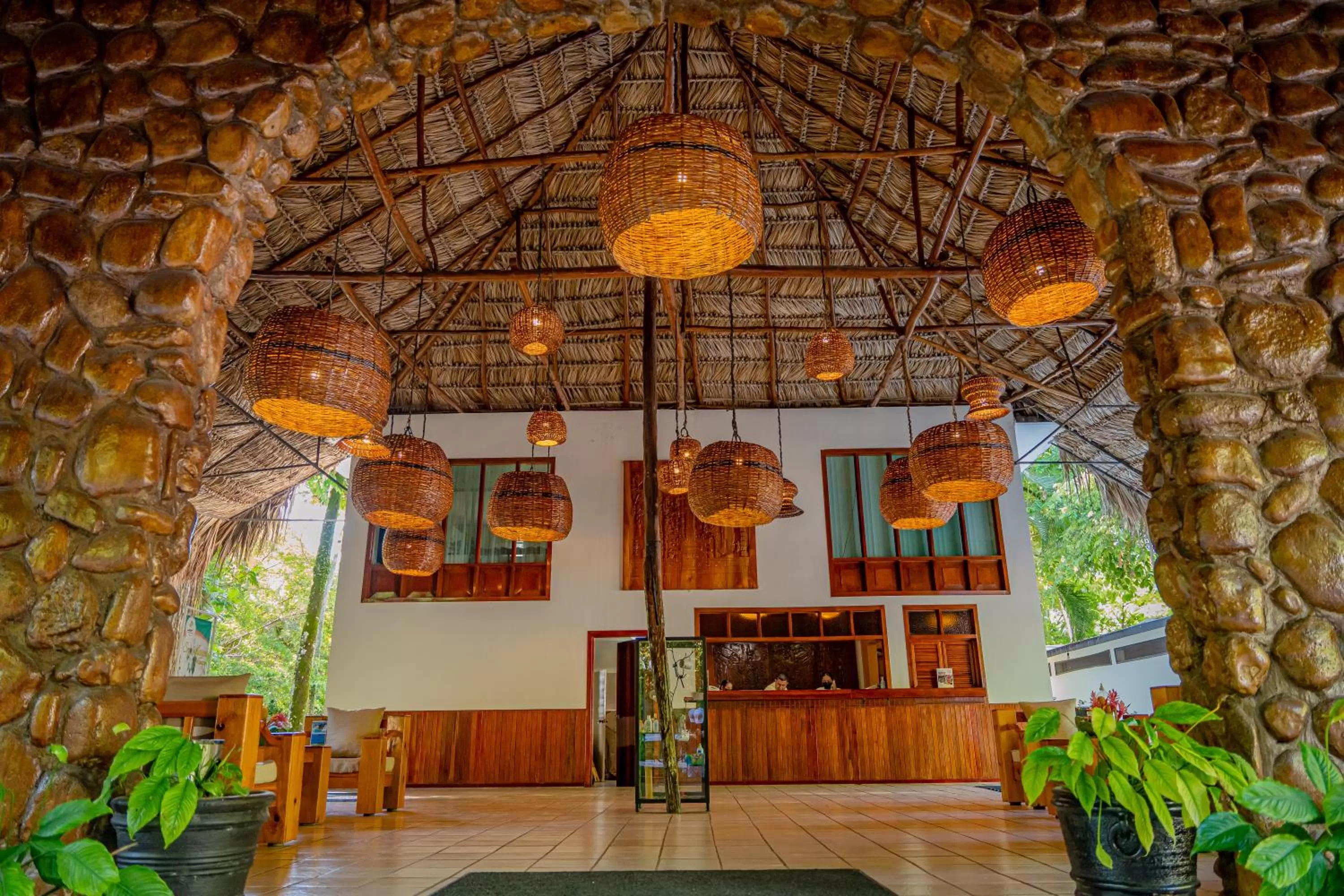 Property building in Hotel Nututun Palenque