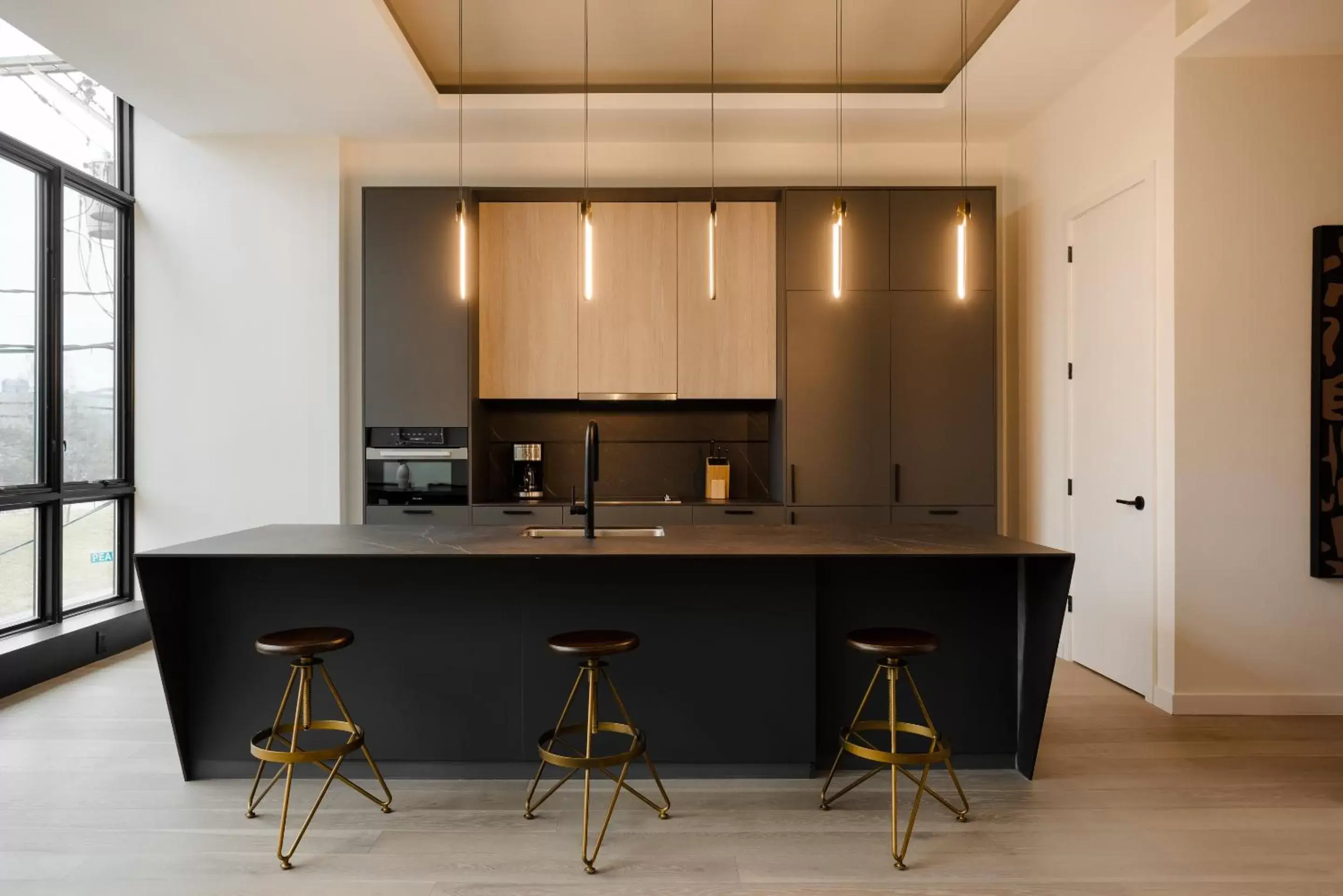 Living room, Kitchen/Kitchenette in Sonder Onyx