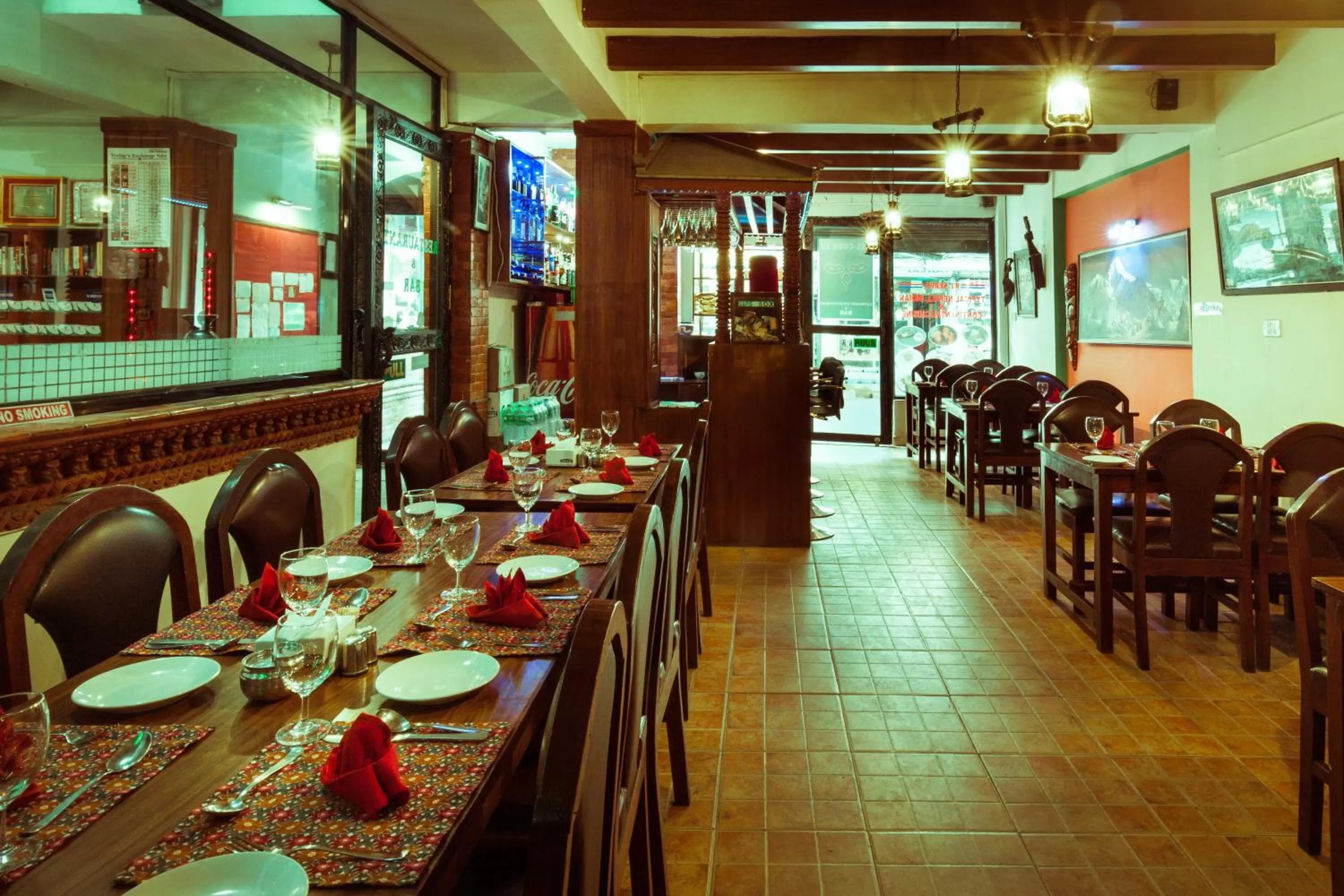 Restaurant/places to eat in Kathmandu Eco Hotel