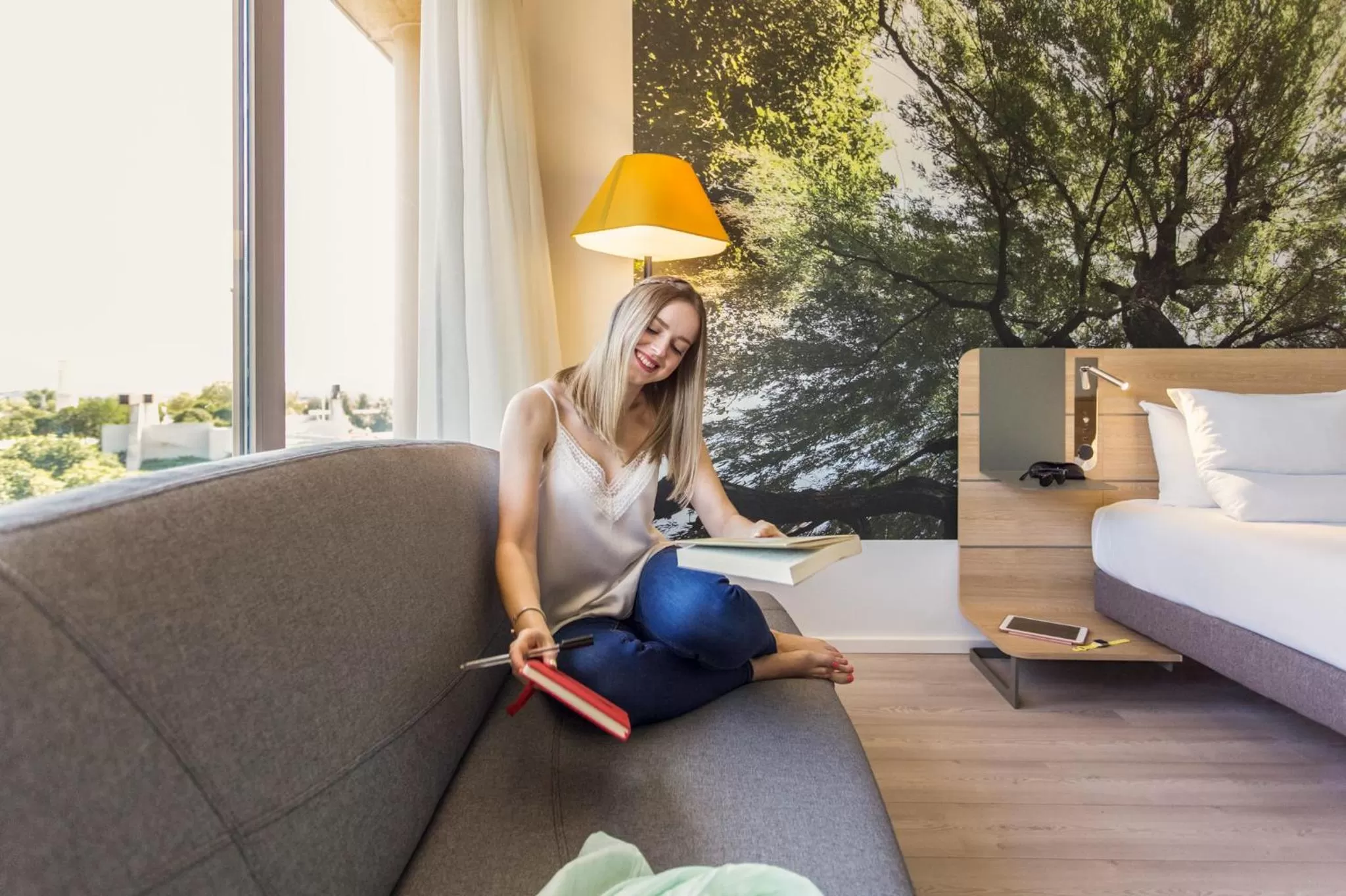 Bedroom in Novotel Campo De Las Naciones