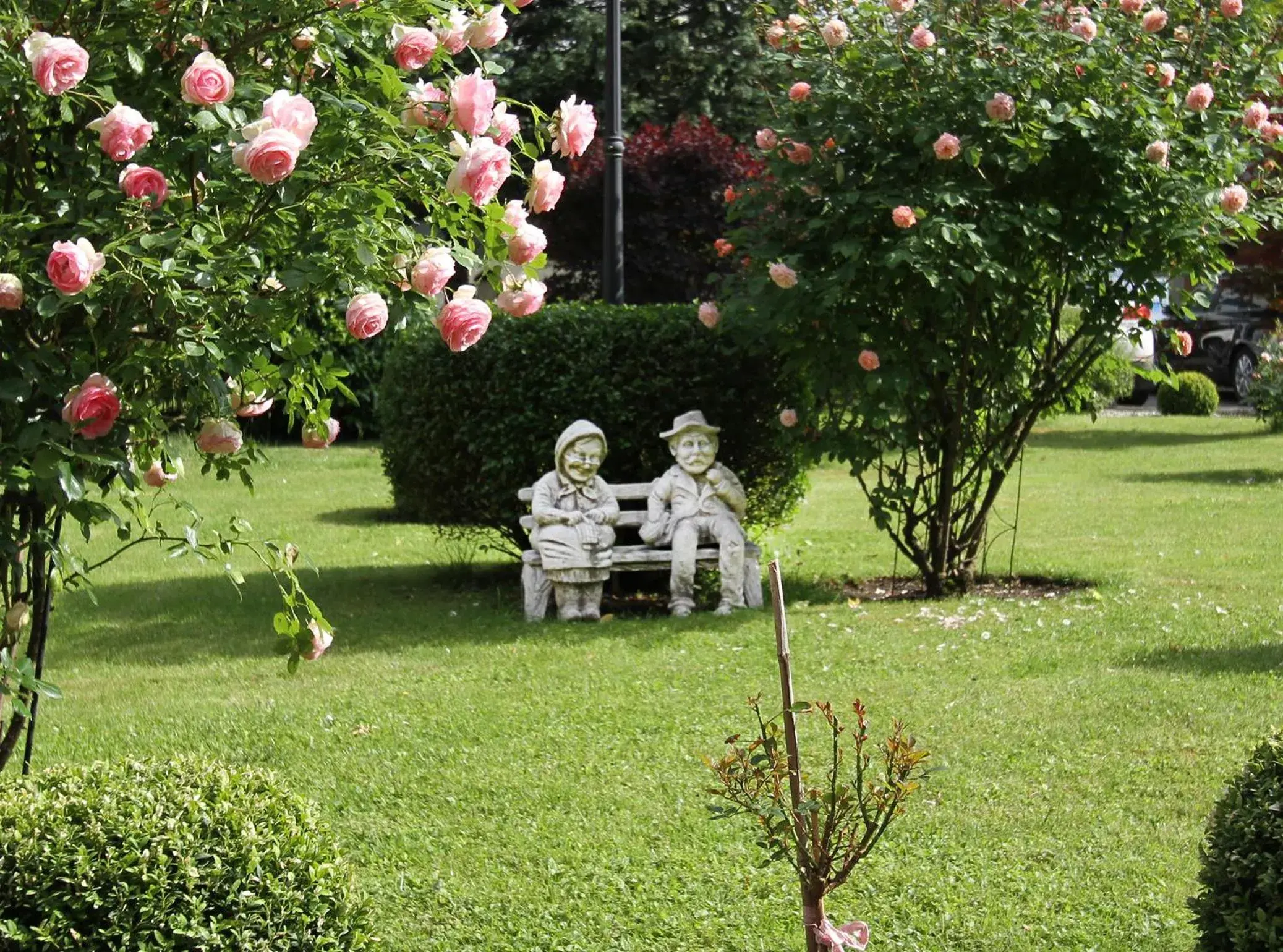 Garden in Hotel Ganslhof