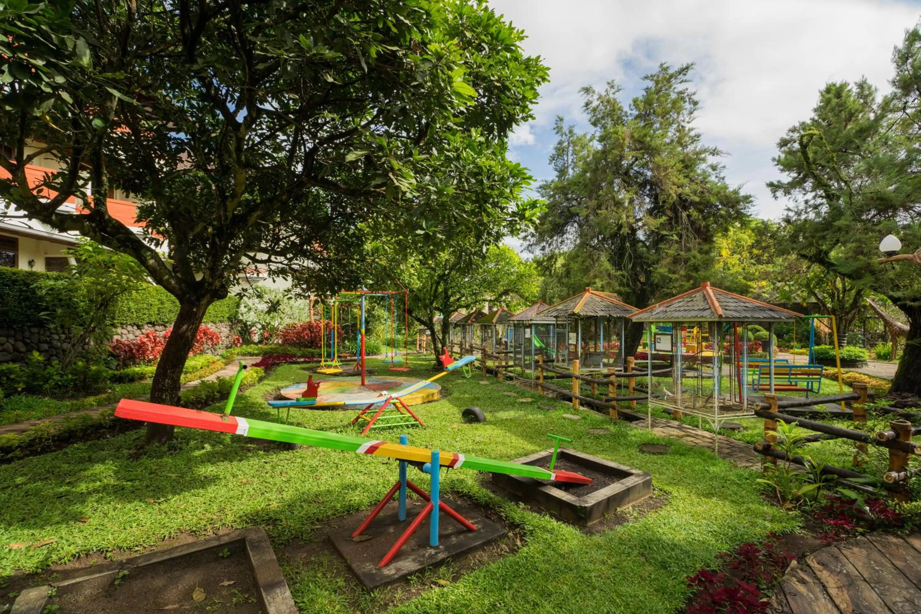 Children play ground in Royal Hotel and Villa Batu